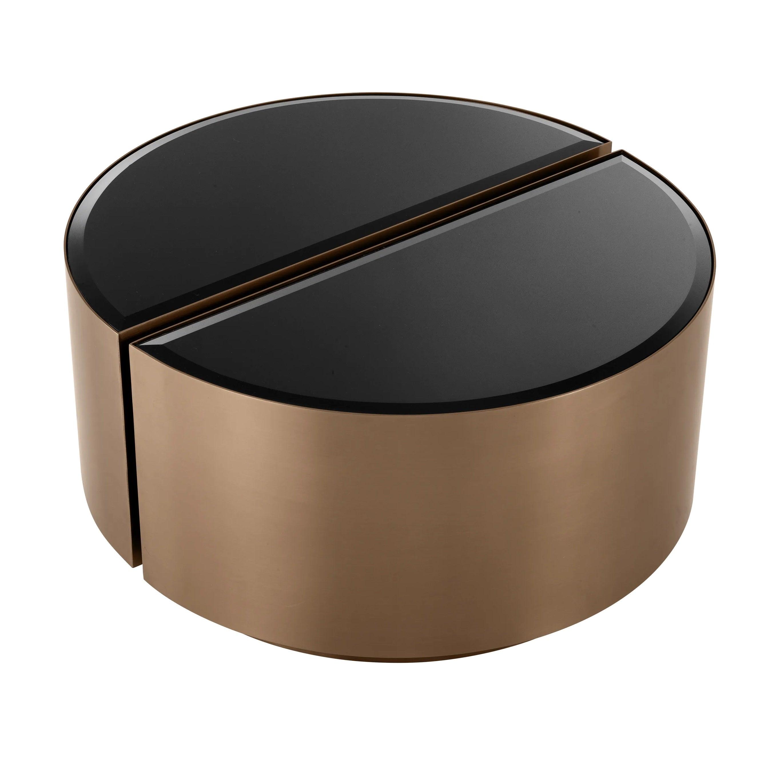 Stolik boczny ASTRA szczotkowana miedź Eichholtz Eye on Design