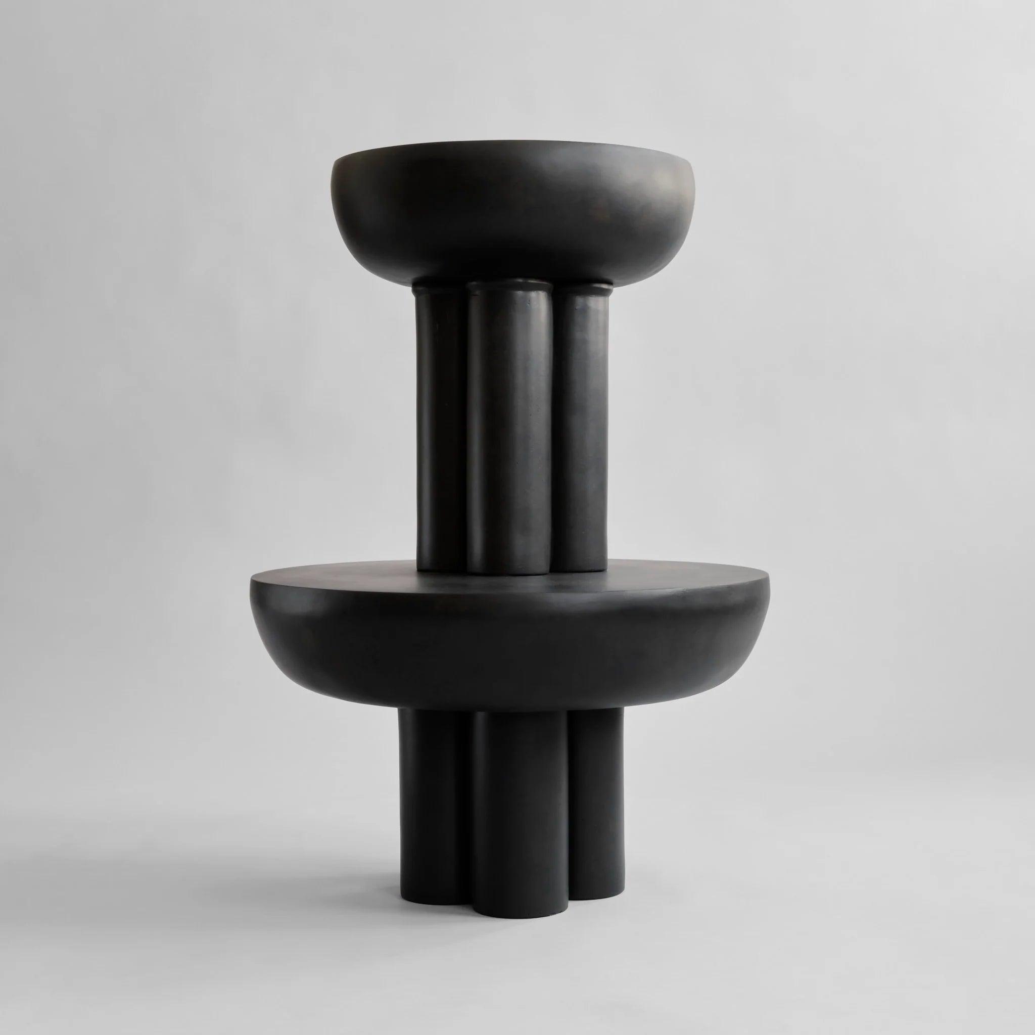 Stolik boczny CROWN ciemnobrązowy 101 Copenhagen Eye on Design