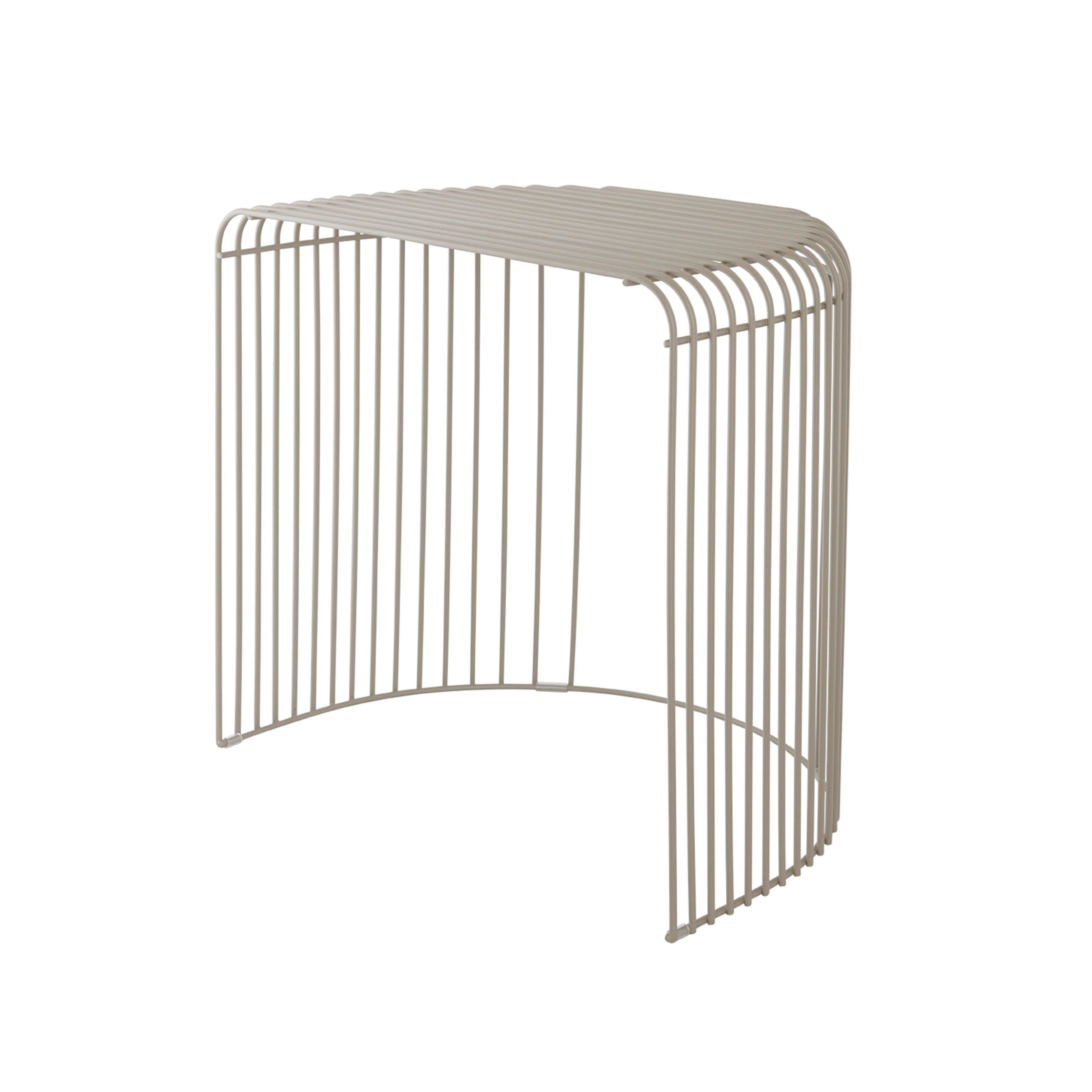 Stolik boczny CURVA taupe AYTM Eye on Design