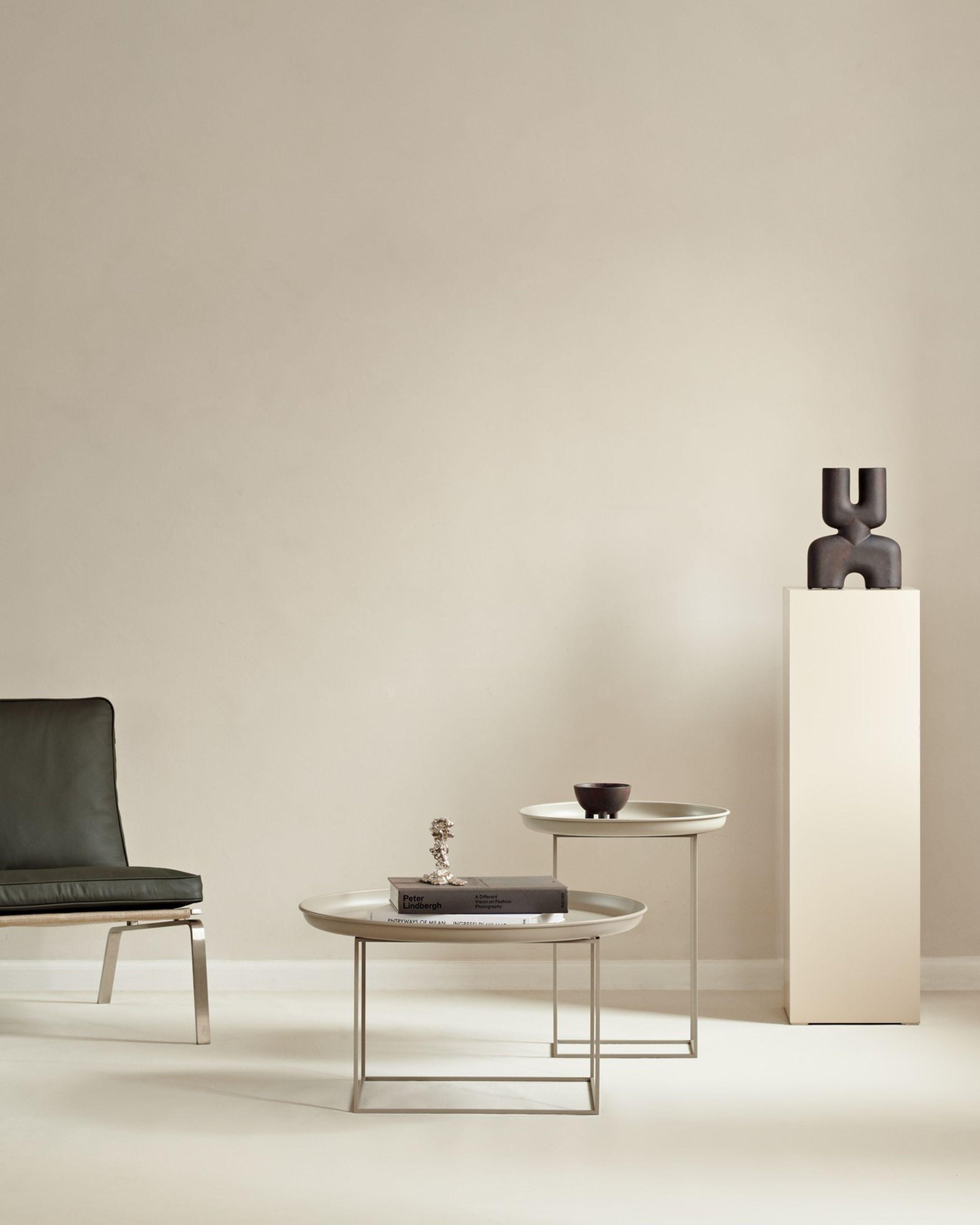 Stolik boczny DUKE biały NORR11 Eye on Design