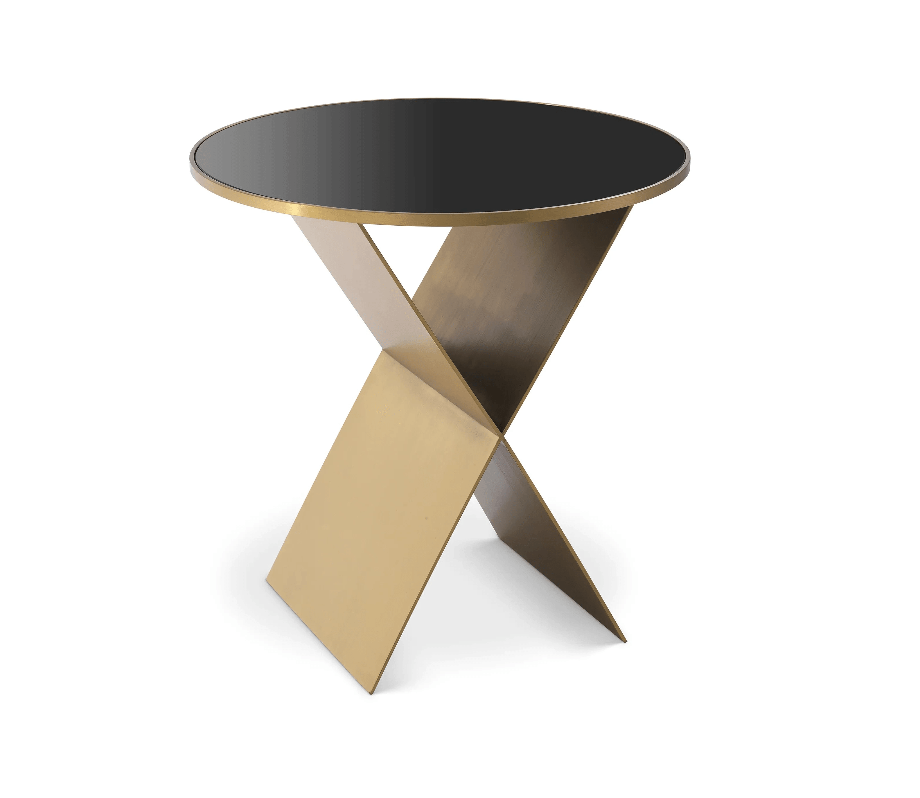 Stolik boczny FITCH mosiężny Eichholtz Eye on Design