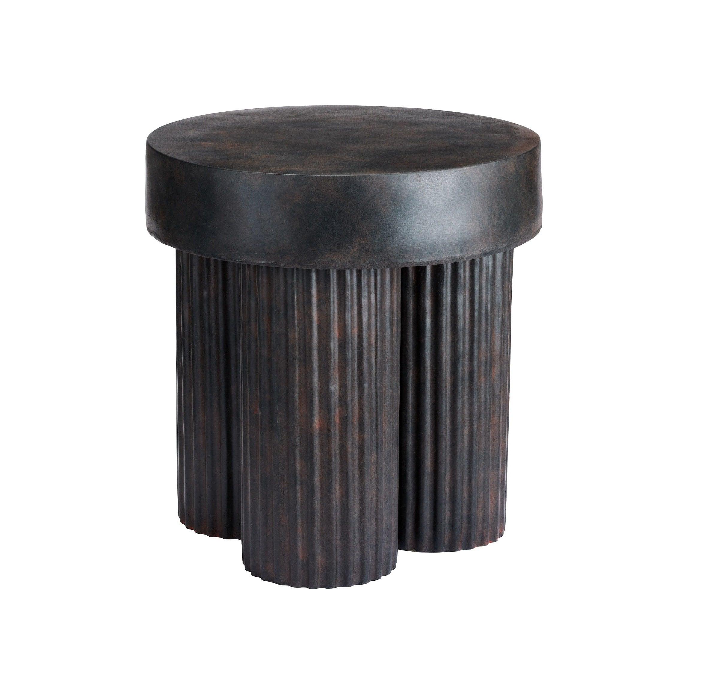 Stolik boczny GEAR czarny beton NORR11 Eye on Design