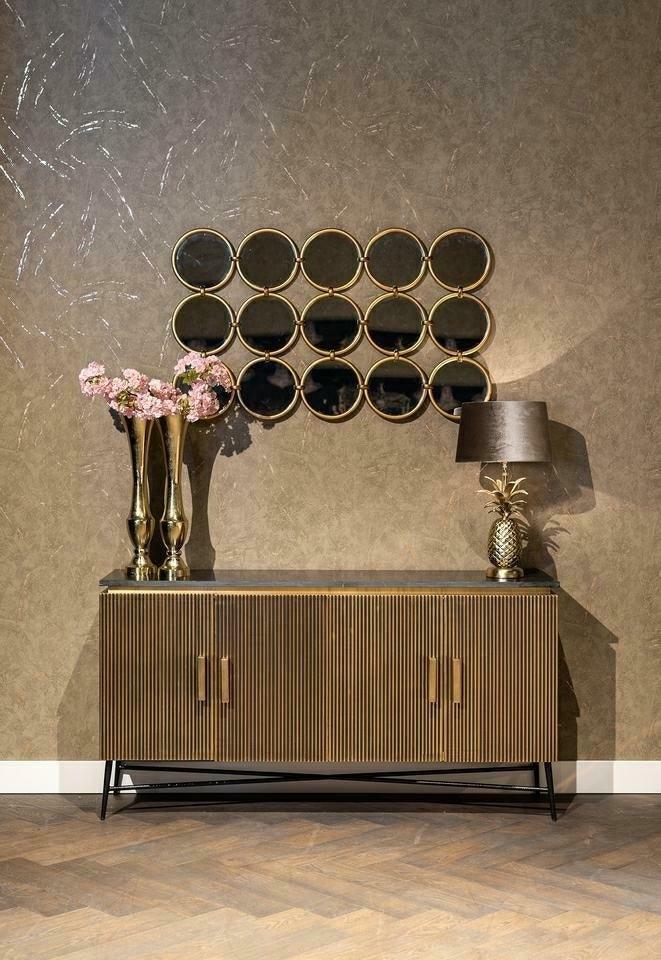 Stolik boczny IRONVILLE złoty Richmond Interiors Eye on Design