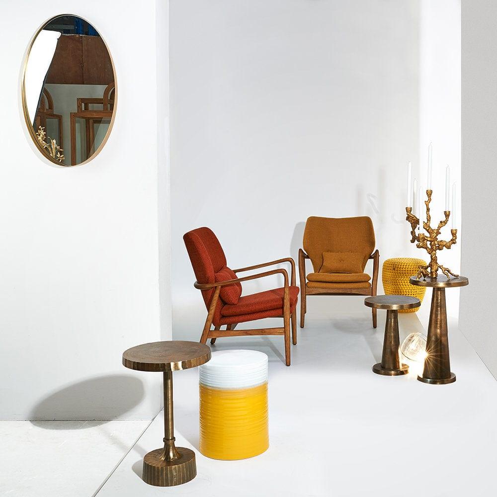 Stolik boczny MACE miedziany Pols Potten Eye on Design