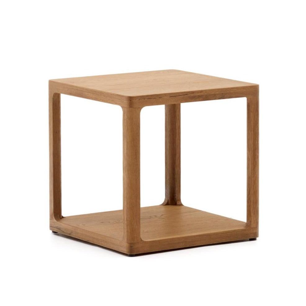 Stolik boczny MAYMAI drewno dębowe La Forma Eye on Design