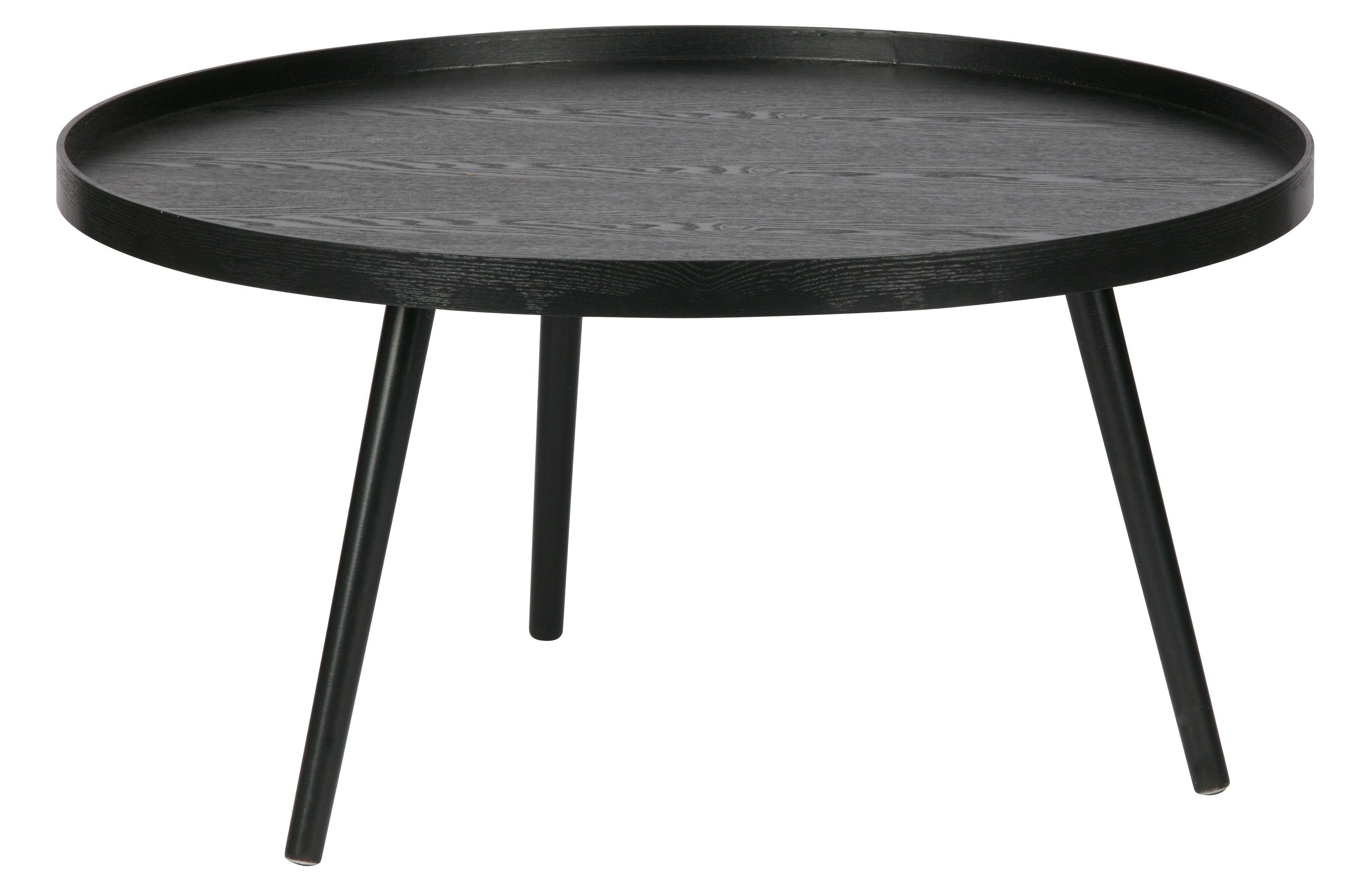 Stolik boczny MESA czarny poeskpozycyjny Woood Eye on Design