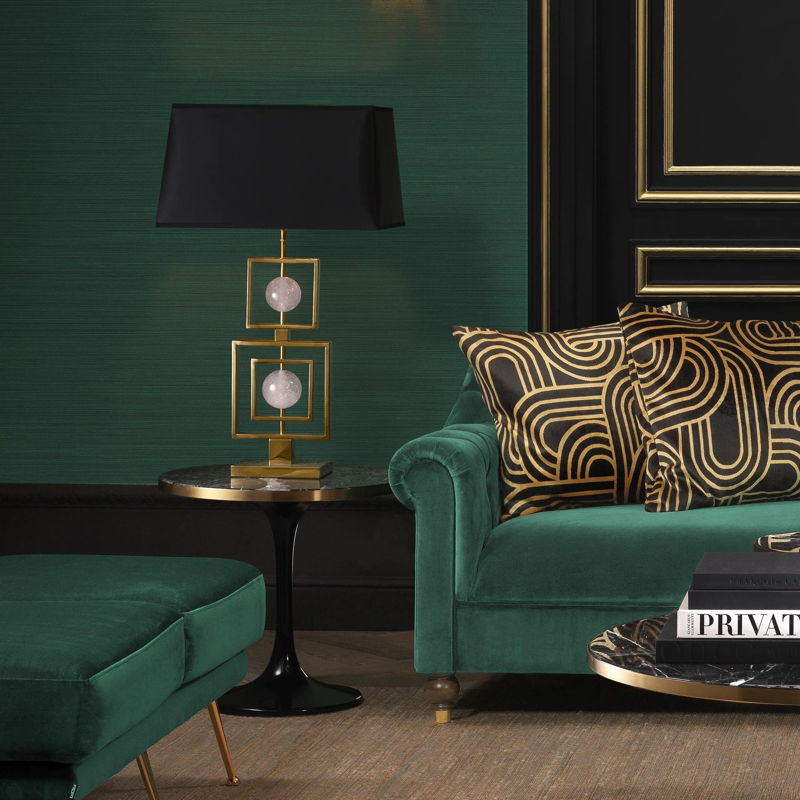 Stolik boczny PARME czarny Eichholtz Eye on Design