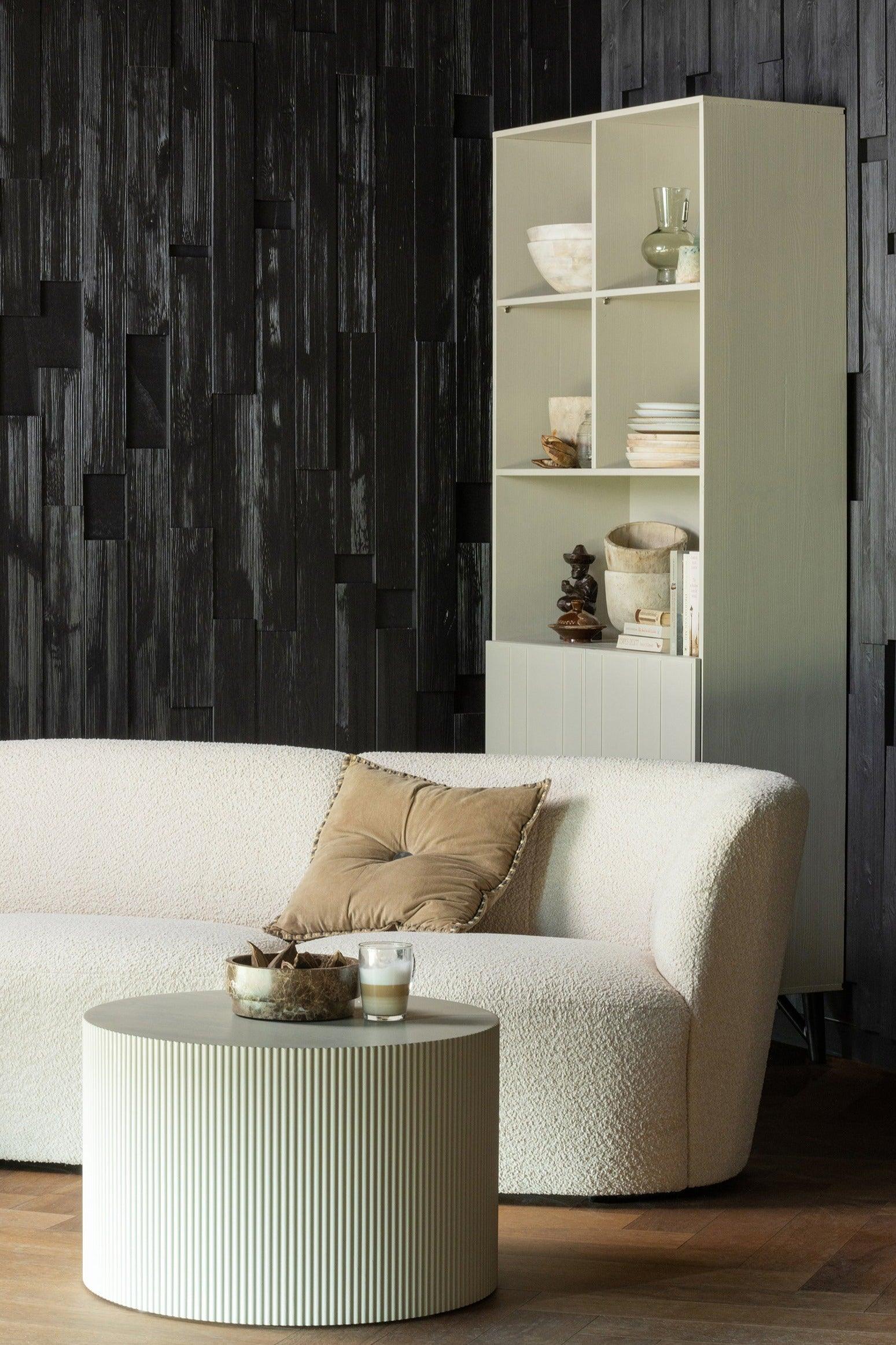 Stolik boczny SANNE beżowy Woood Exclusive Eye on Design