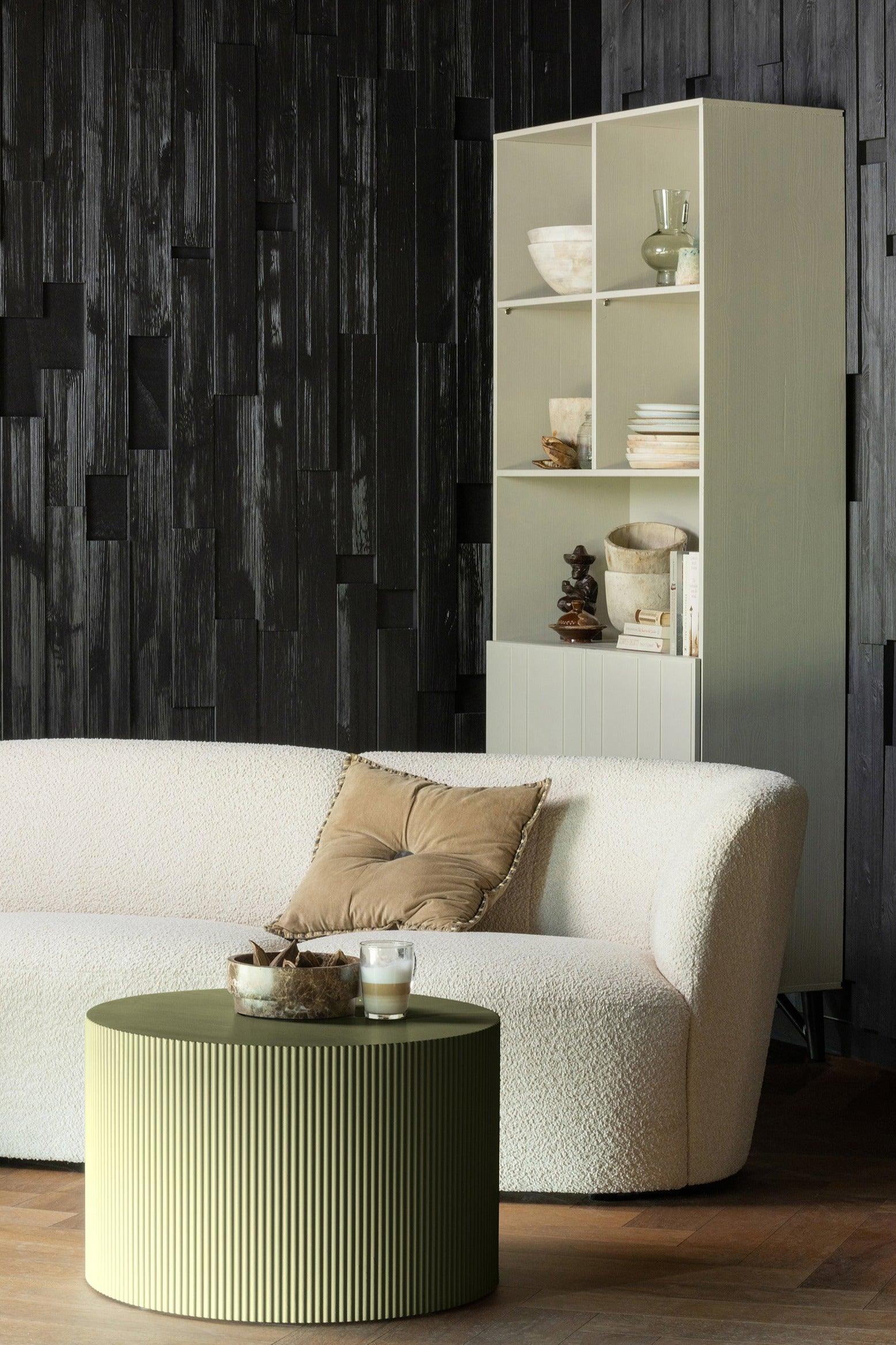 Stolik boczny SANNE oliwkowy Woood Exclusive Eye on Design