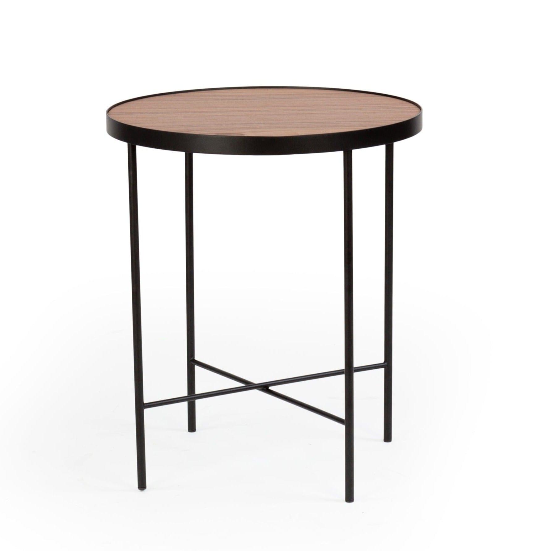 Stolik boczny TRE orzech amerykański Nordifra Eye on Design