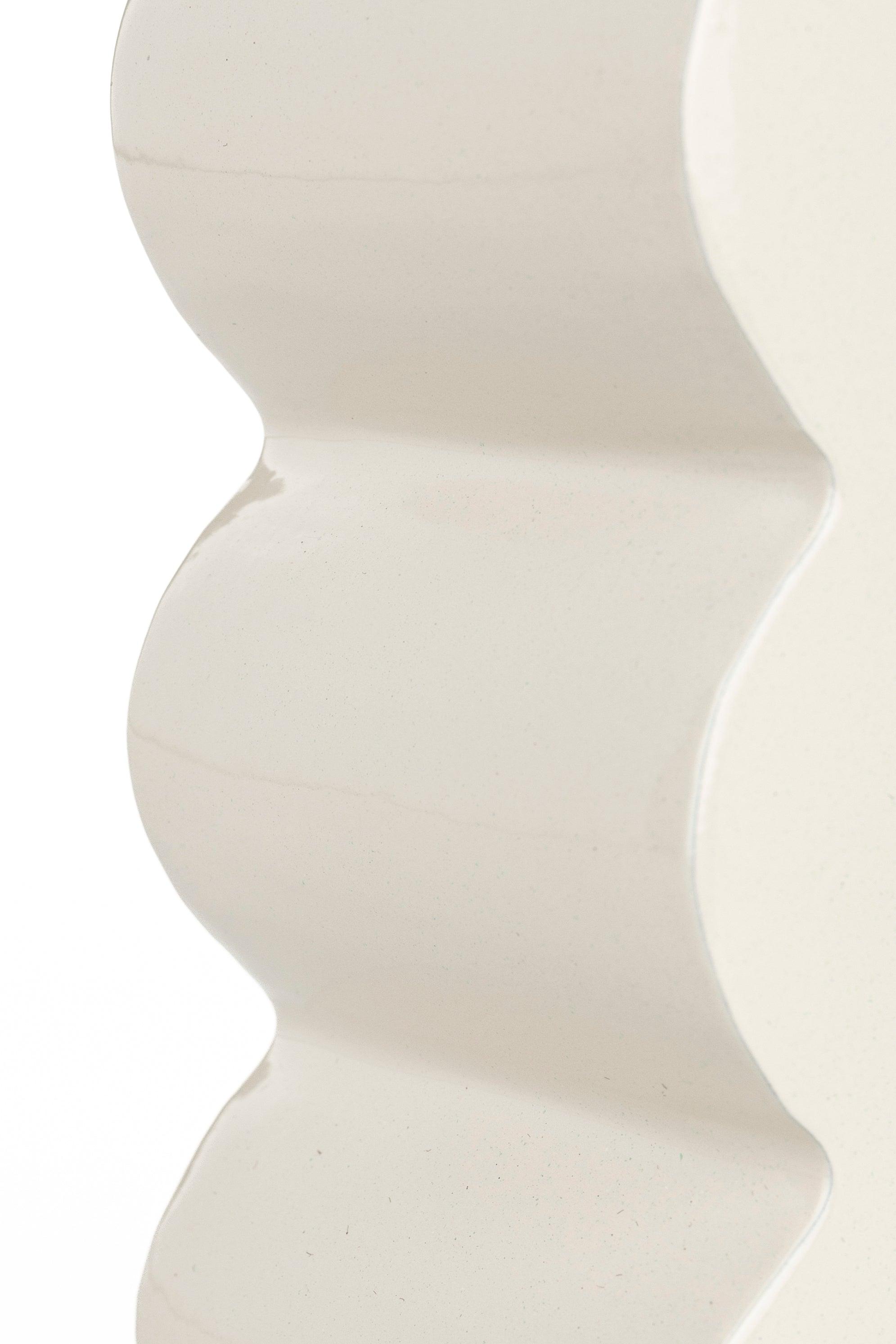 Stolik CURVES błyszczący beżowy Zuiver Eye on Design