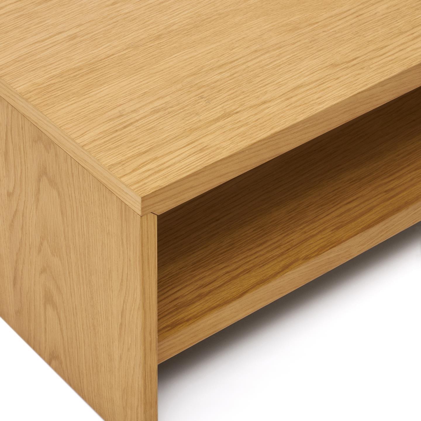 Stolik kawowy ABILEN fornir dębowy – Kave Home