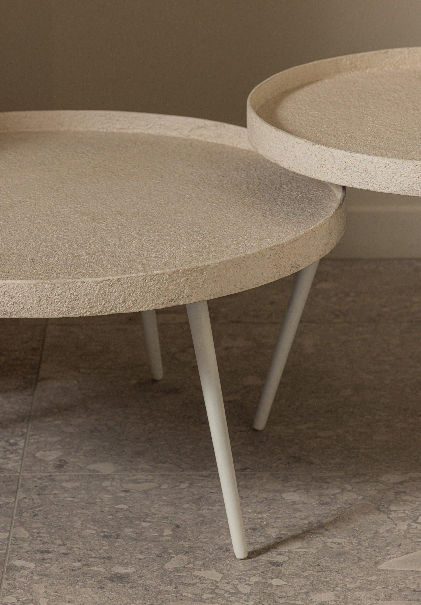 Stolik kawowy BOUNDS kremowy Be Pure Eye on Design