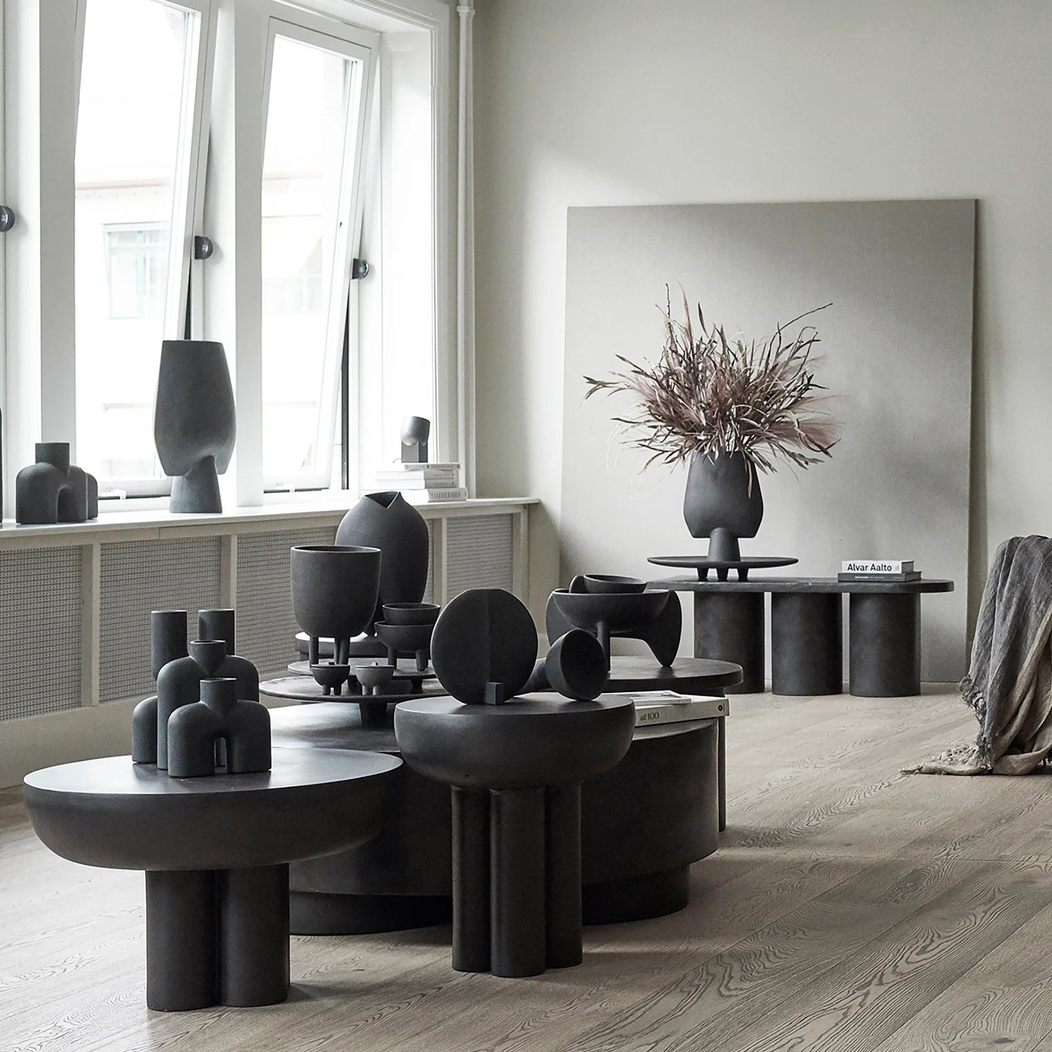 Stolik kawowy CROWN ciemnobrązowy 101 Copenhagen Eye on Design