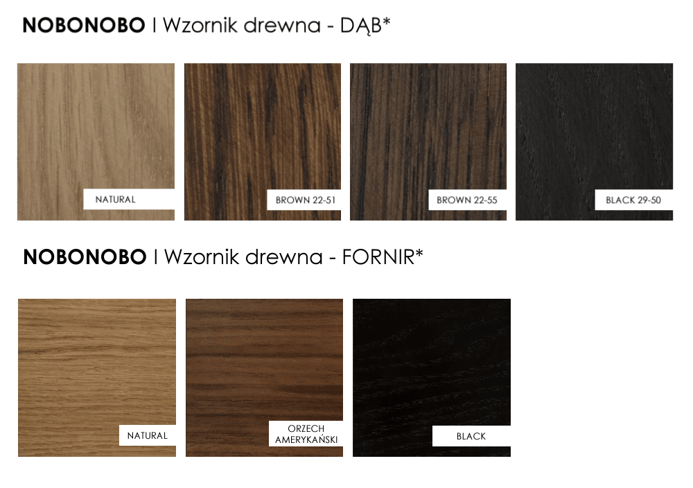 Stolik kwadratowy FEZA drewniany z czarną podstawą – drewno dębowe, Nobonobo