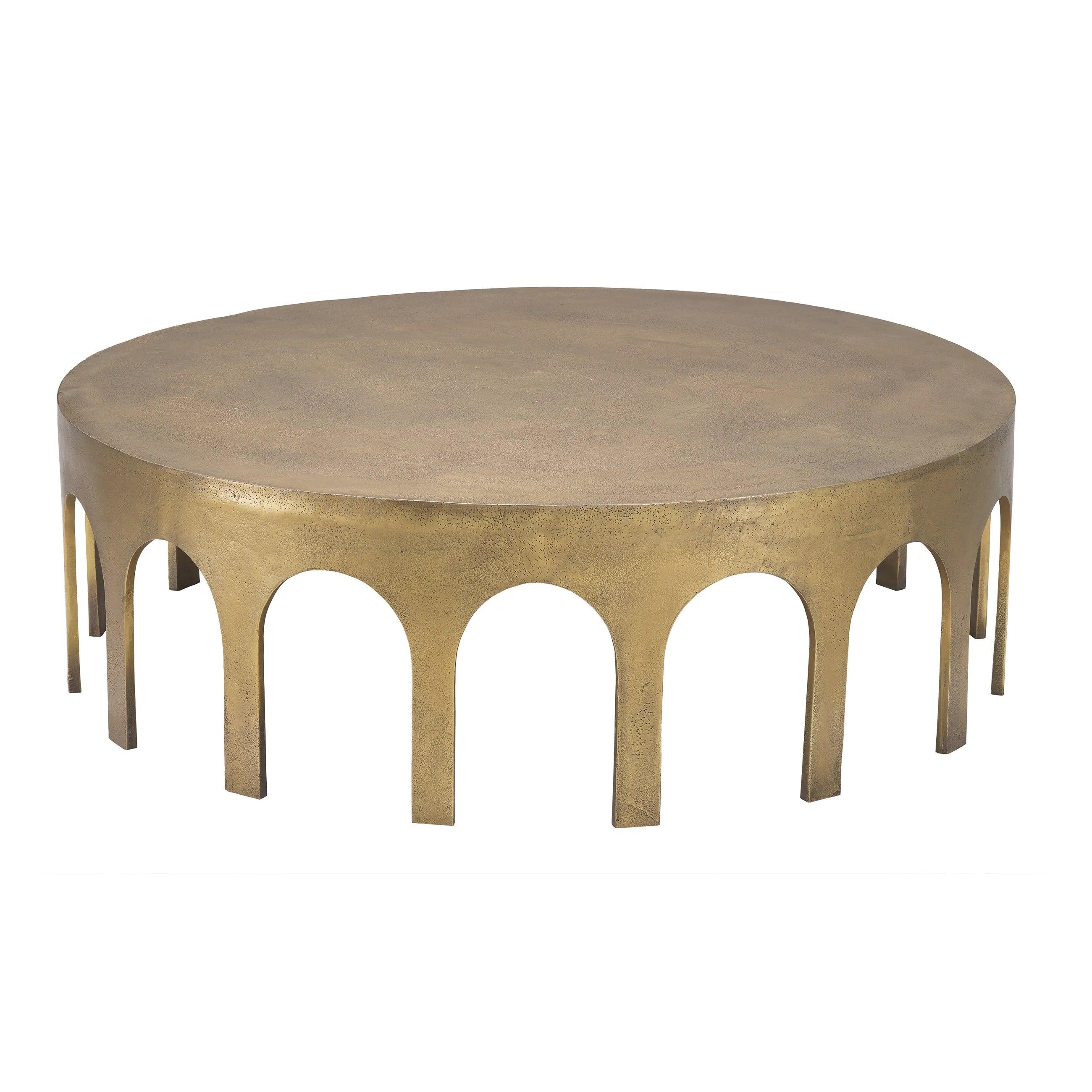 Stolik kawowy GARDINI mosiężny Eichholtz Eye on Design