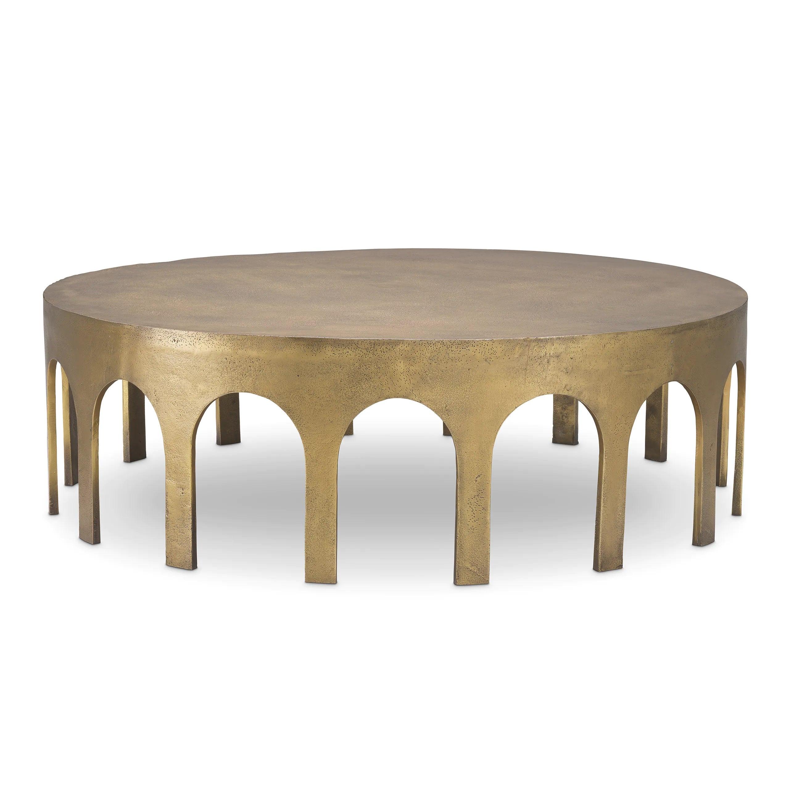 Stolik kawowy GARDINI mosiężny Eichholtz Eye on Design