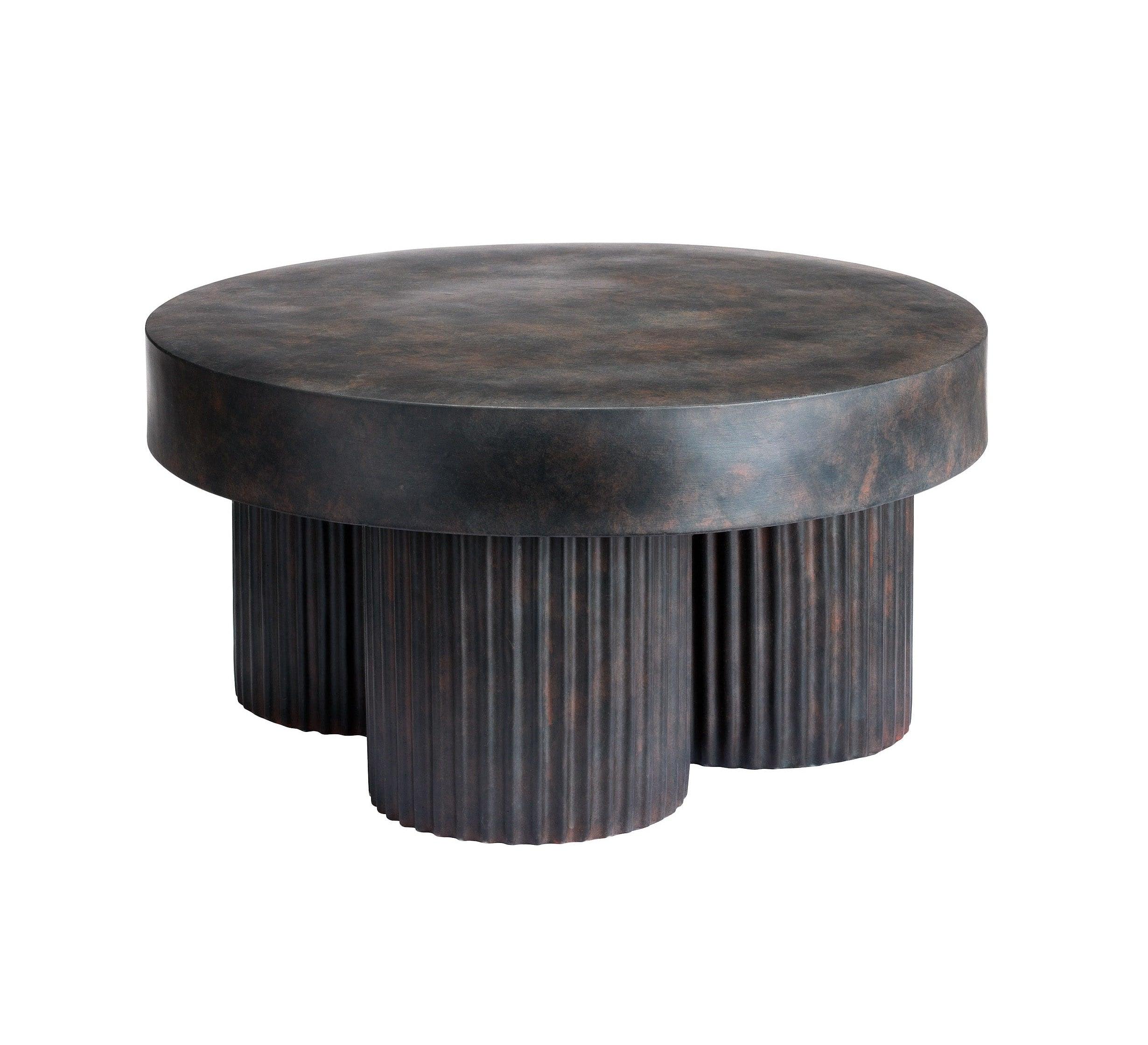 Stolik kawowy GEAR czarny beton NORR11 Eye on Design