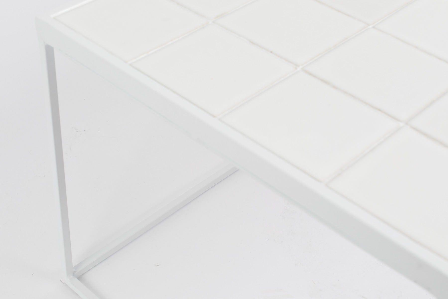 Stolik kawowy GLAZED biały Zuiver Eye on Design