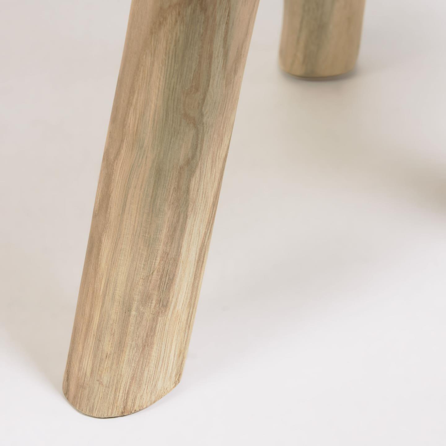 Stolik kawowy GLENDA lite drewno tekowe La Forma Eye on Design