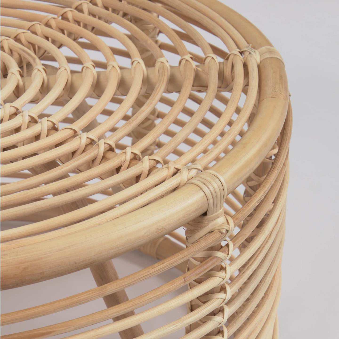 Stolik kawowy KOHANA rattanowy La Forma Eye on Design