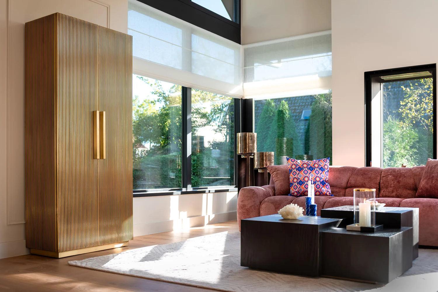 Stolik kawowy LENNOX czarny fornir dębowy Richmond Interiors Eye on Design