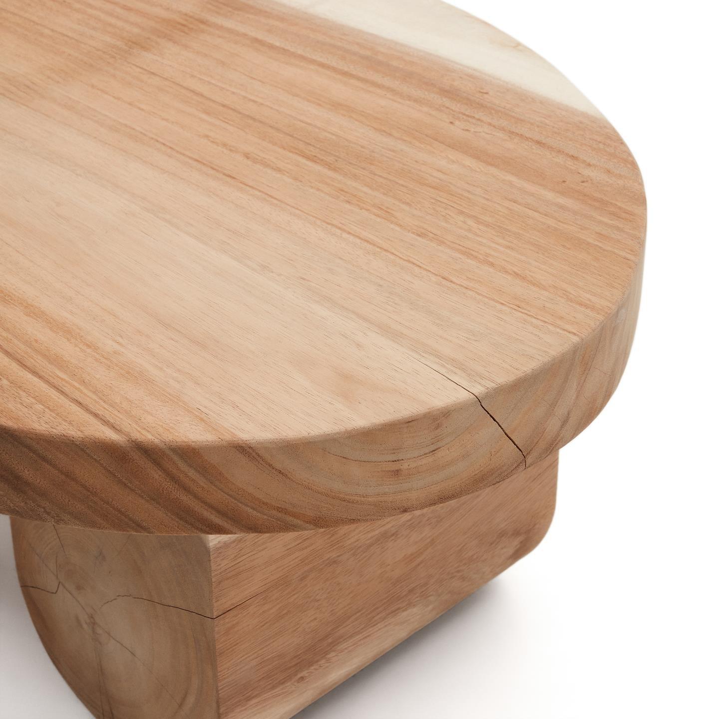 Stolik kawowy MOSI lite drewno mungur La Forma Eye on Design