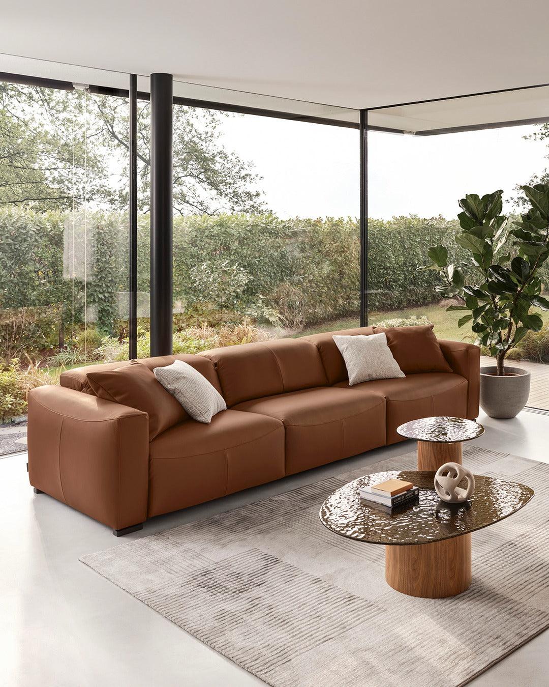 Stolik kawowy MUSHROOM ciemnobrązowa podstawa Calligaris Eye on Design