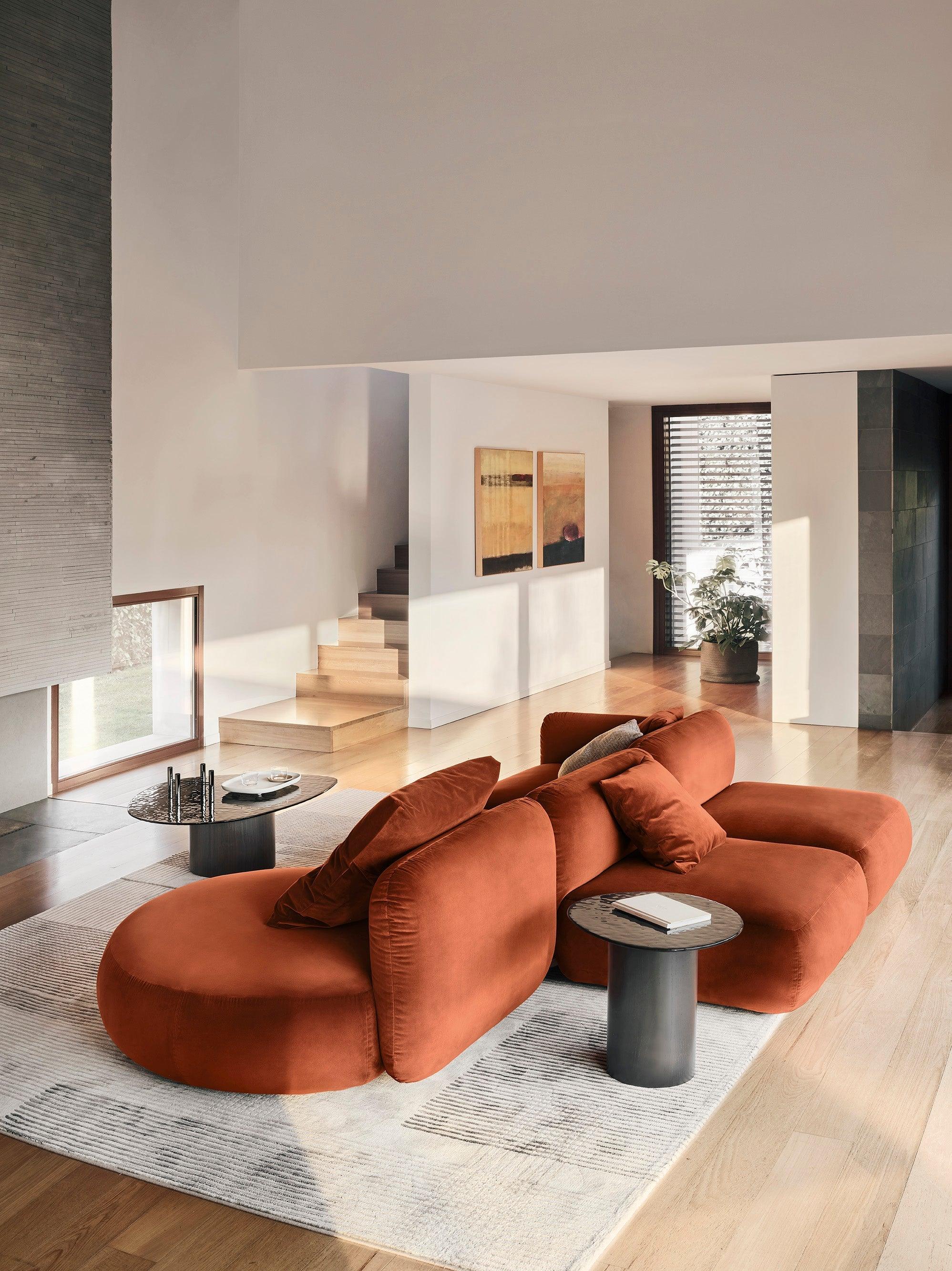 Stolik kawowy MUSHROOM ciemnobrązowa podstawa Calligaris Eye on Design