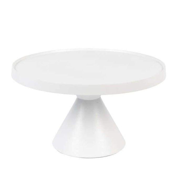 Stolik kawowy niski FLOSS biały Zuiver Eye on Design