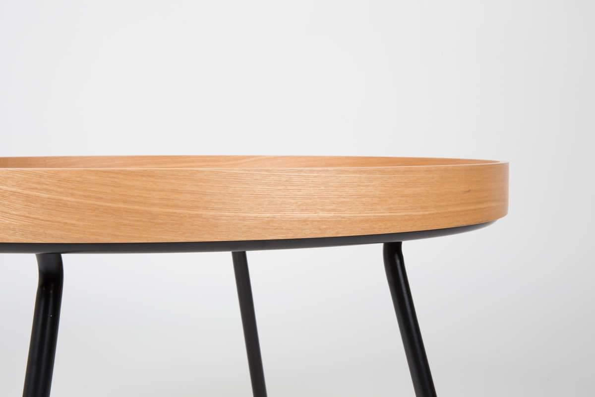 Stolik kawowy niski OAK TRAY drewniany Zuiver Eye on Design