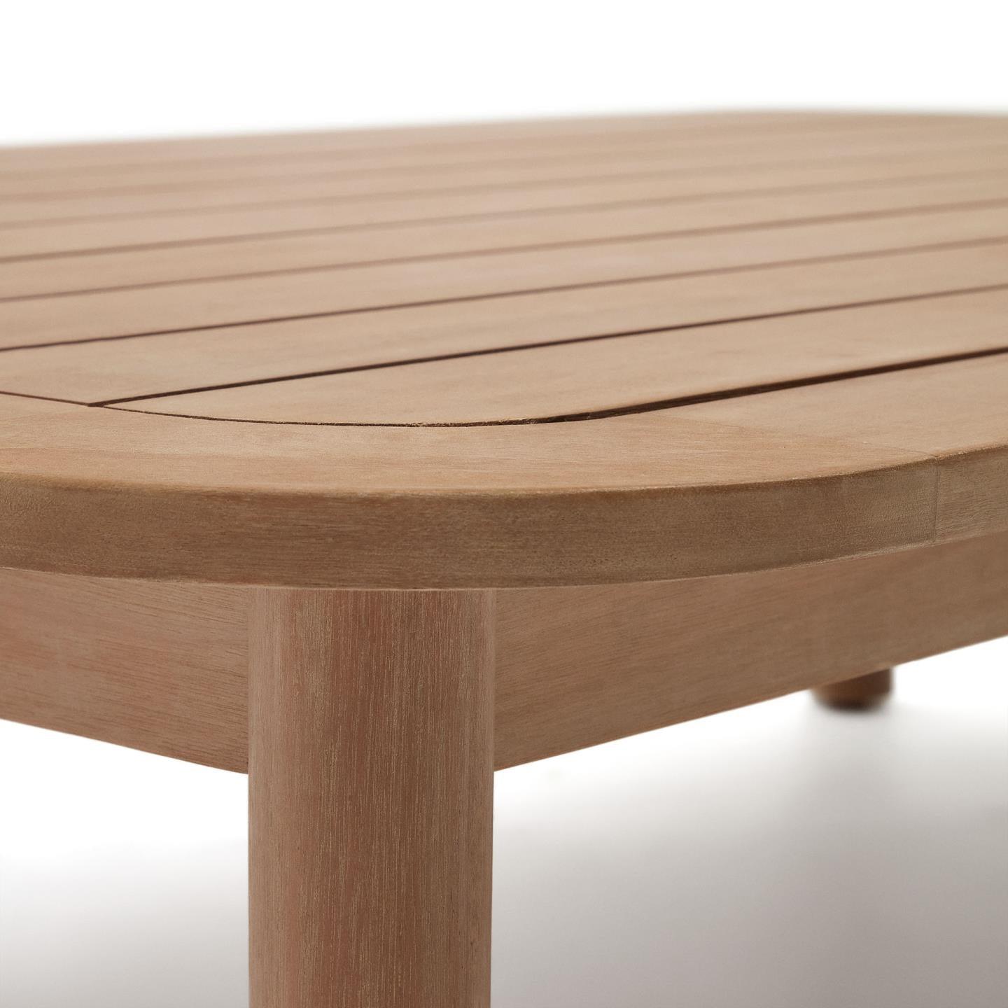 Stolik kawowy ogrodowy SACOVA lite drewno eukaliptusowe La Forma Eye on Design