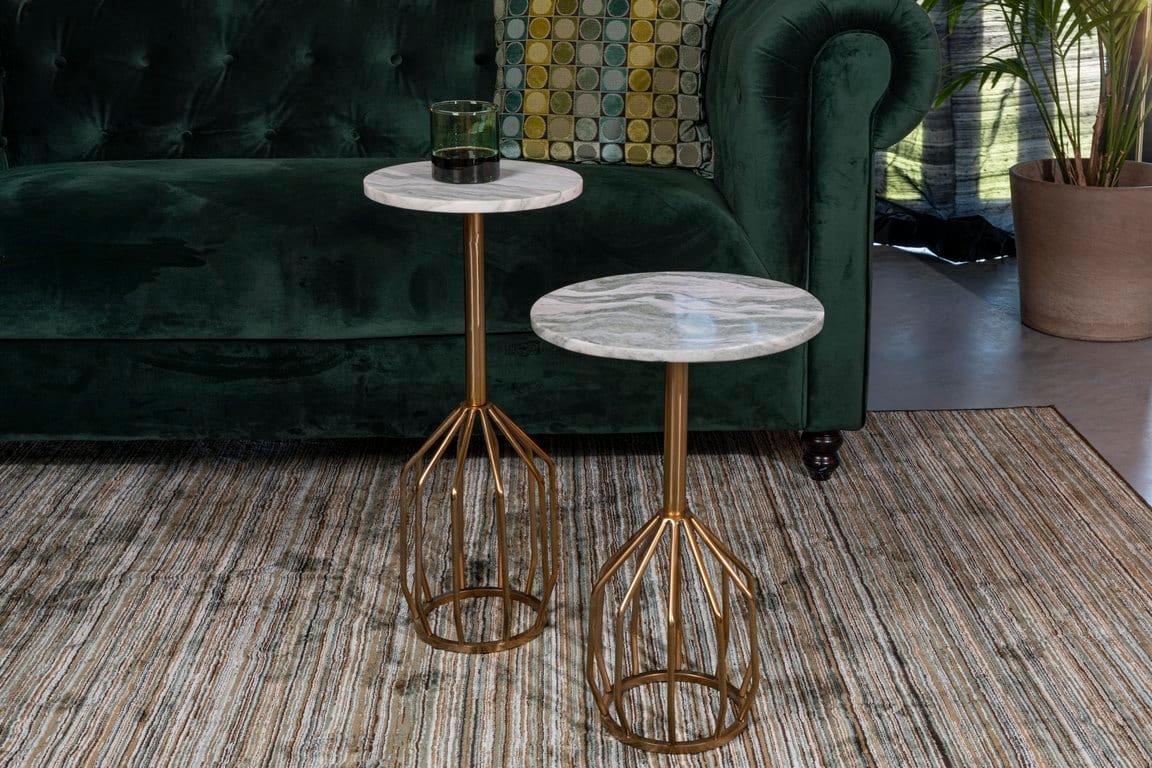 Stolik kawowy SALERNO M marmur Dutchbone Eye on Design