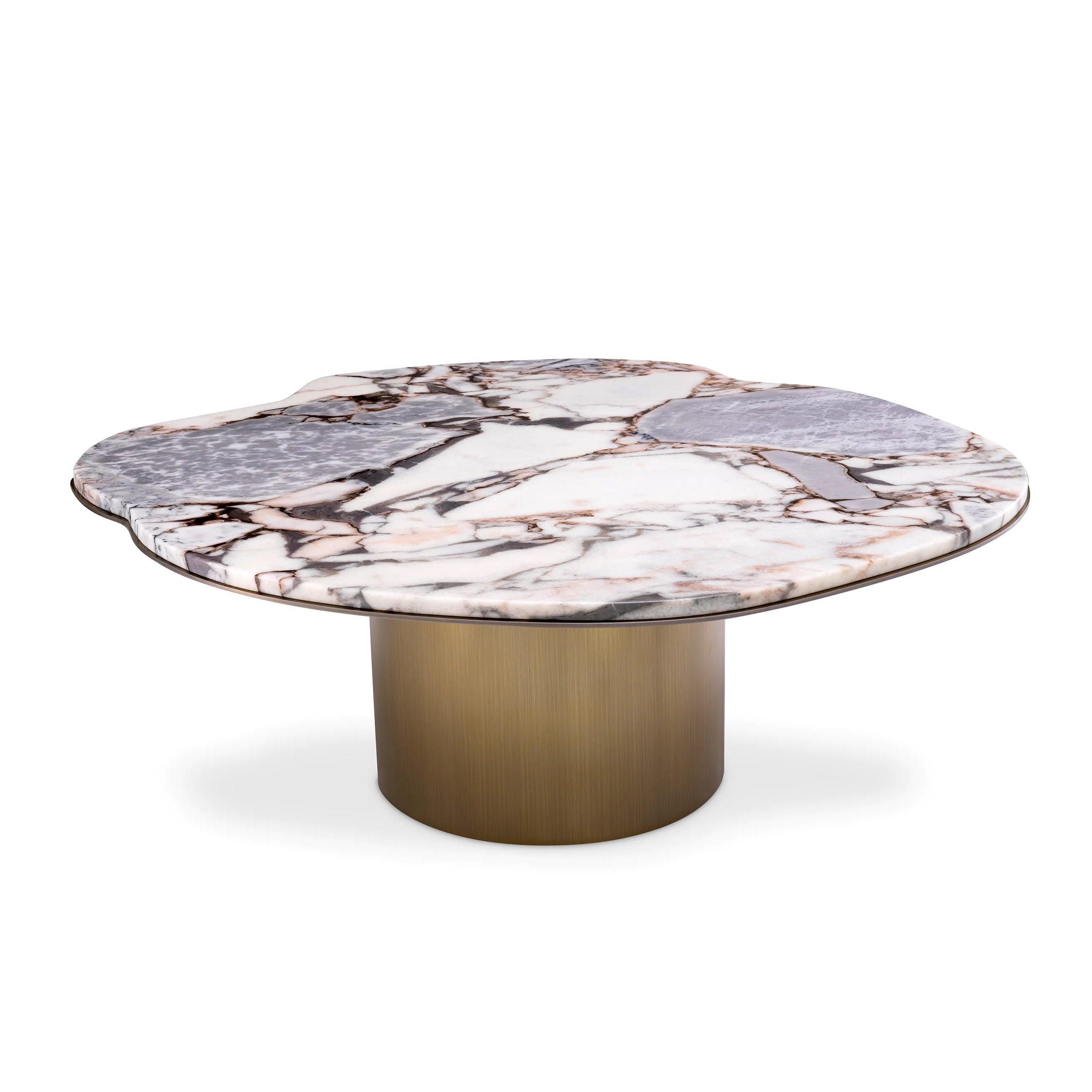 Stolik kawowy SHAPIRO marmur Eichholtz Eye on Design