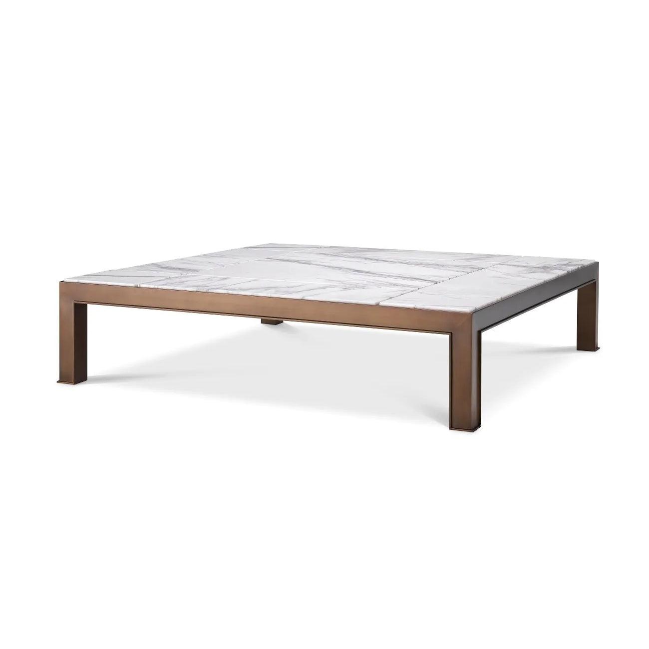 Stolik kawowy TARDIEU marmur bianco Eichholtz Eye on Design