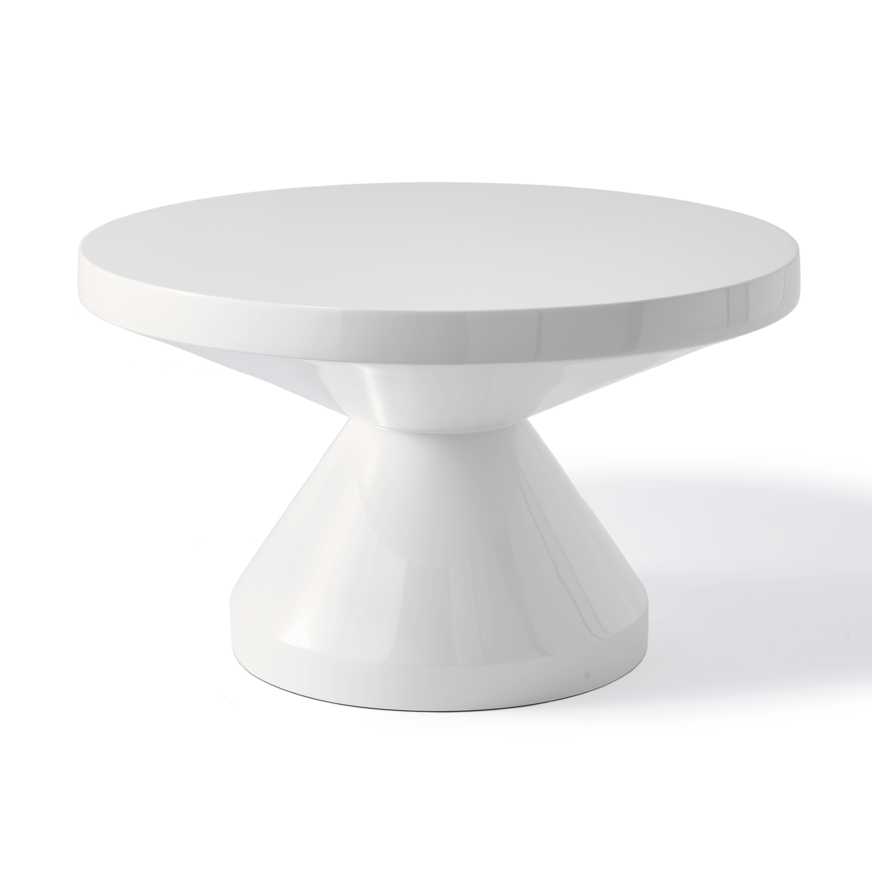 Stolik kawowy ZIG ZAG biały Pols Potten Eye on Design