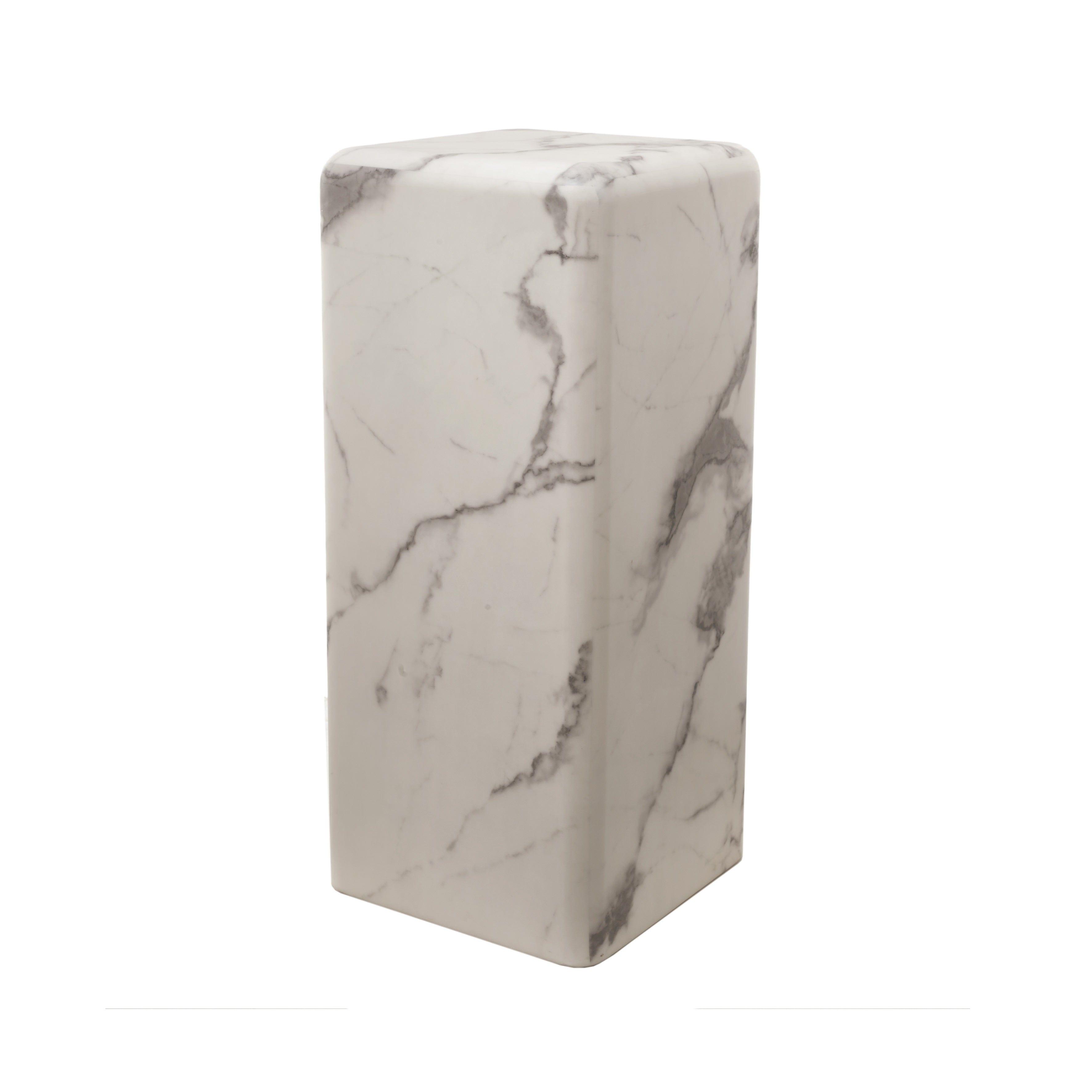 Stolik MARBLE LOOK biały Pols Potten Eye on Design