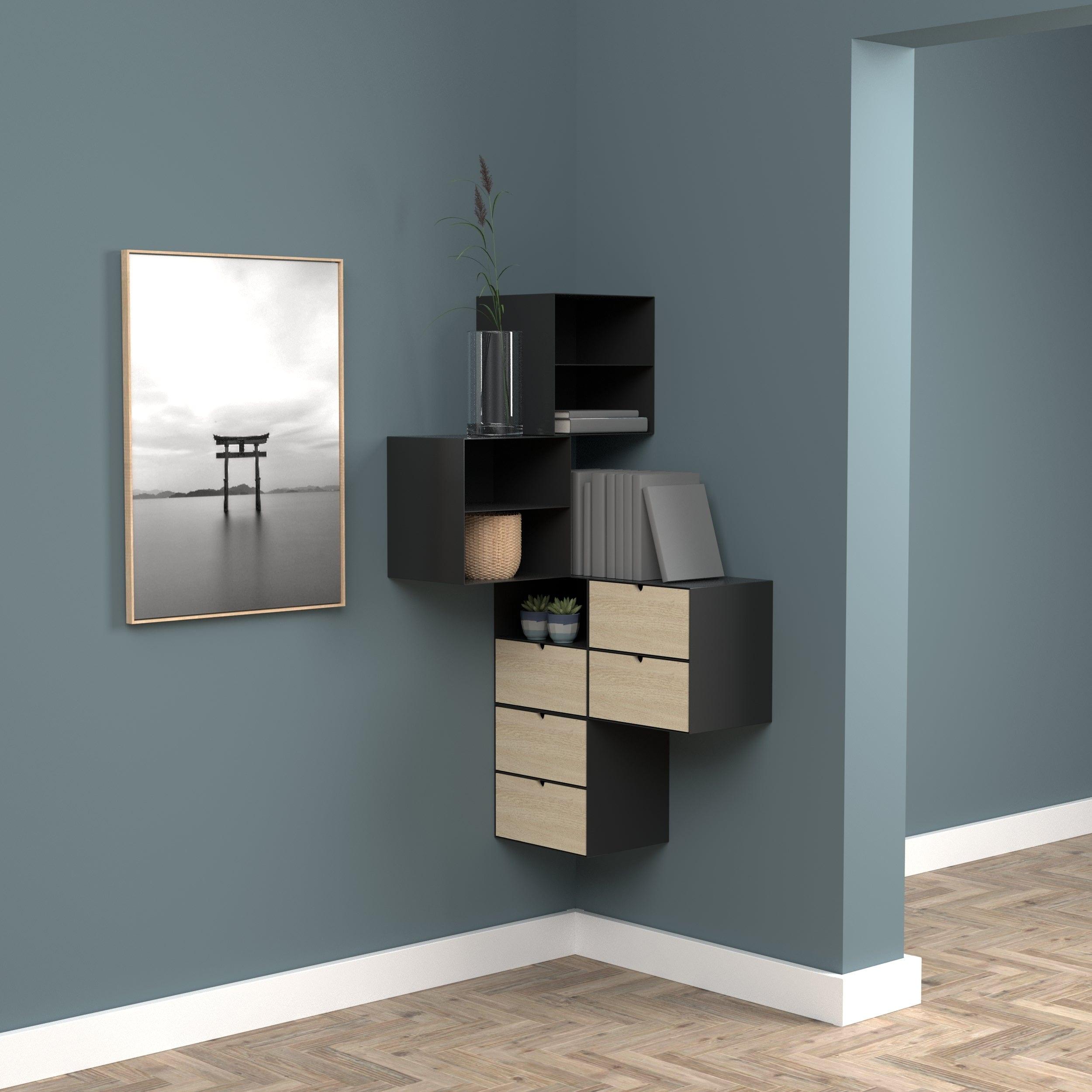 Stolik nocny JOLIET drewniany Home Essentials Eye on Design