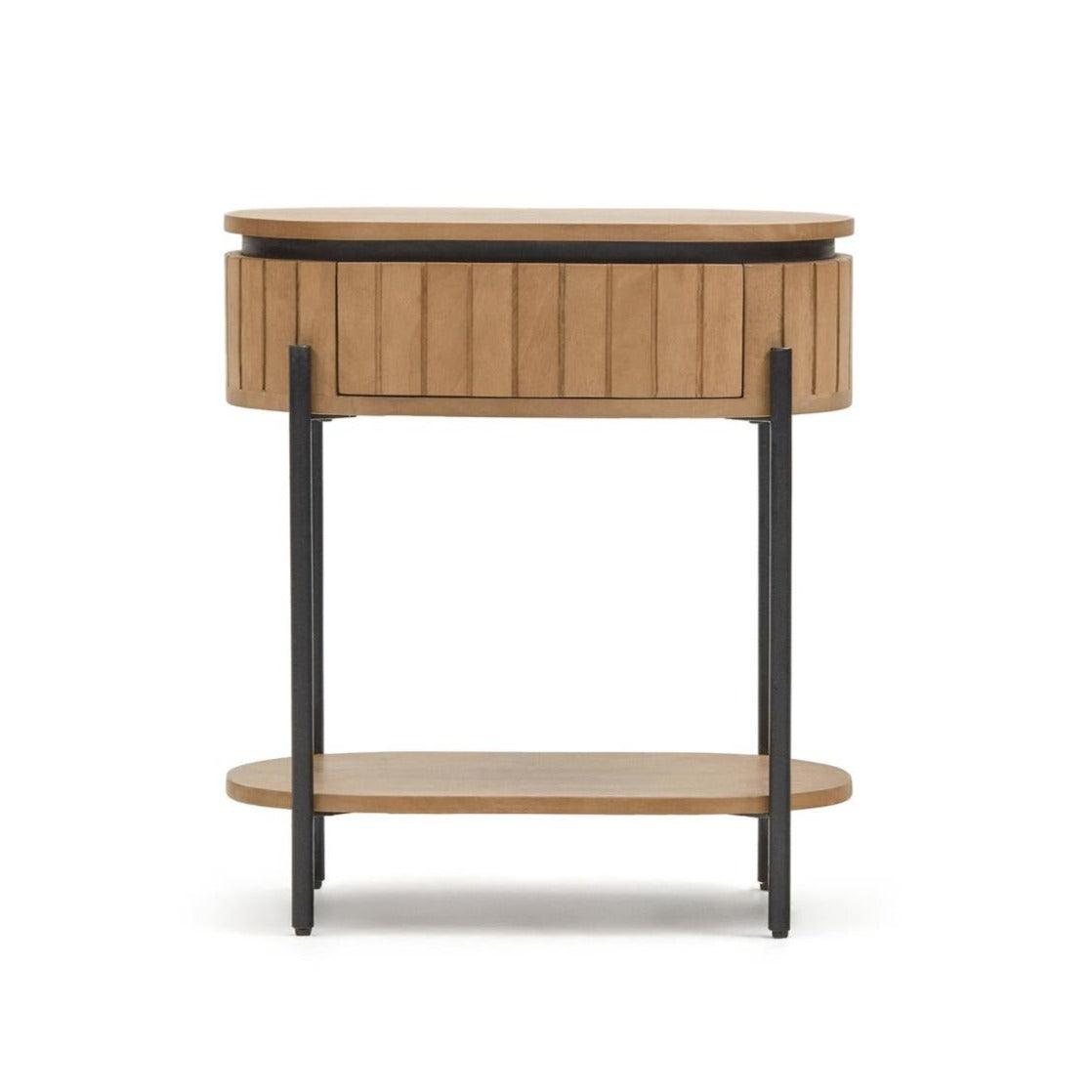 Stolik nocny LICIA lite drewno mango La Forma Eye on Design