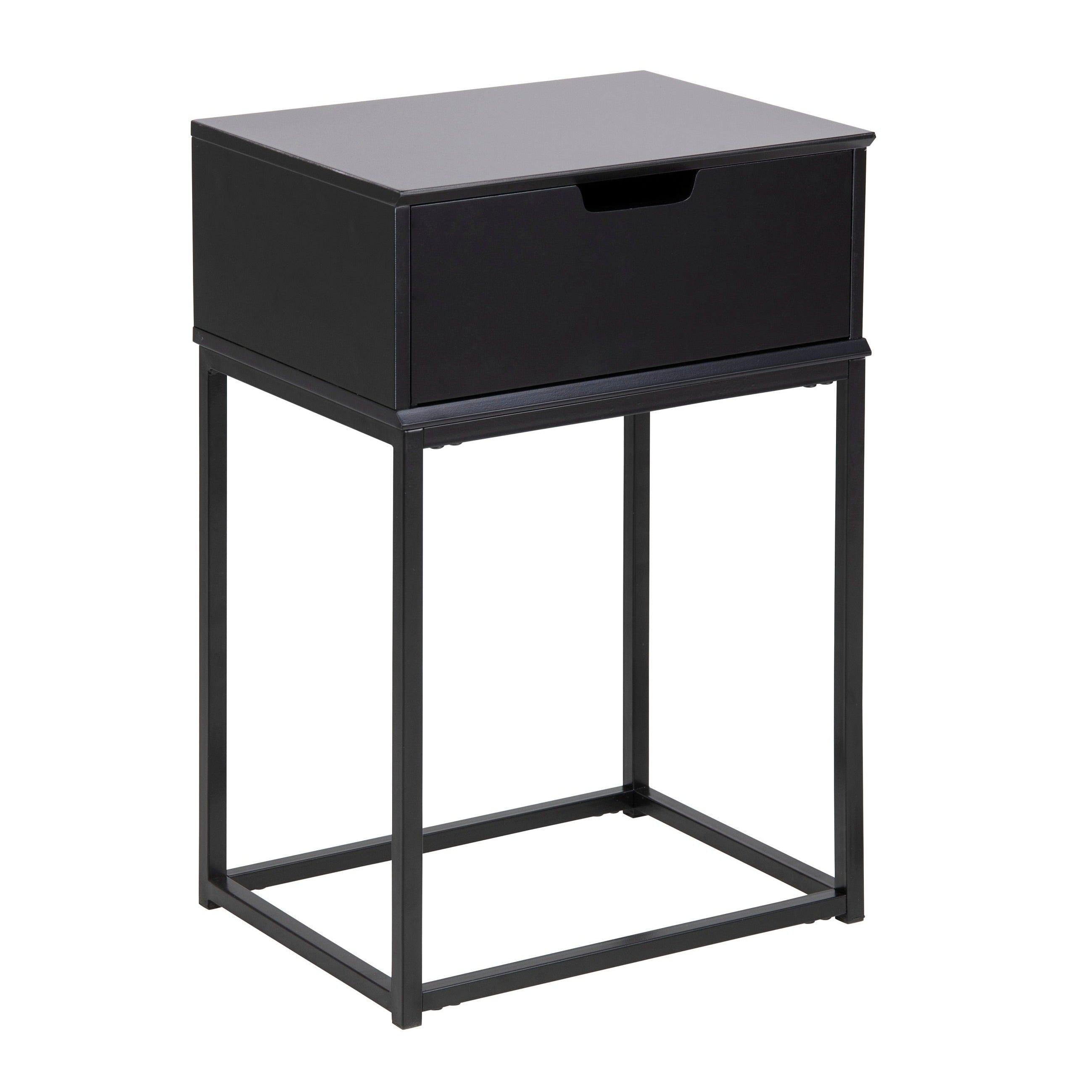 Stolik nocny MITRA czarny Home Essentials Eye on Design