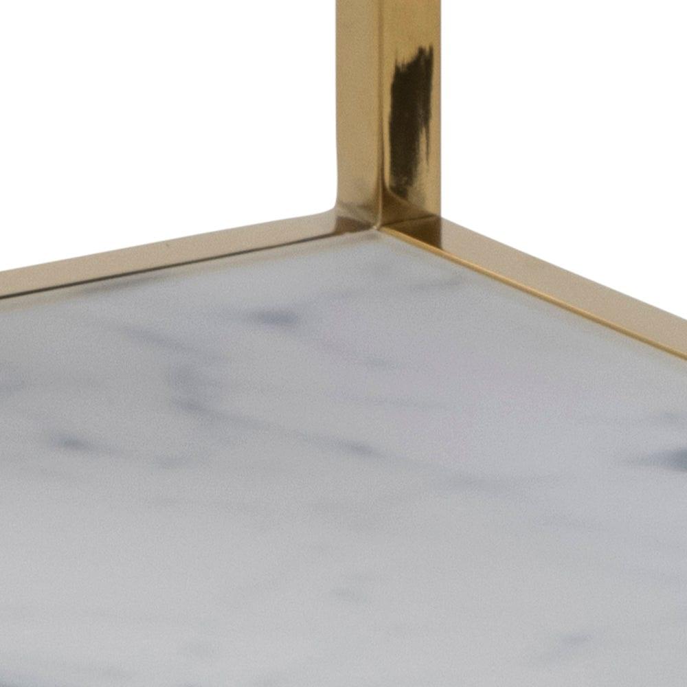 Stolik nocny THILO złoty Home Essentials Eye on Design