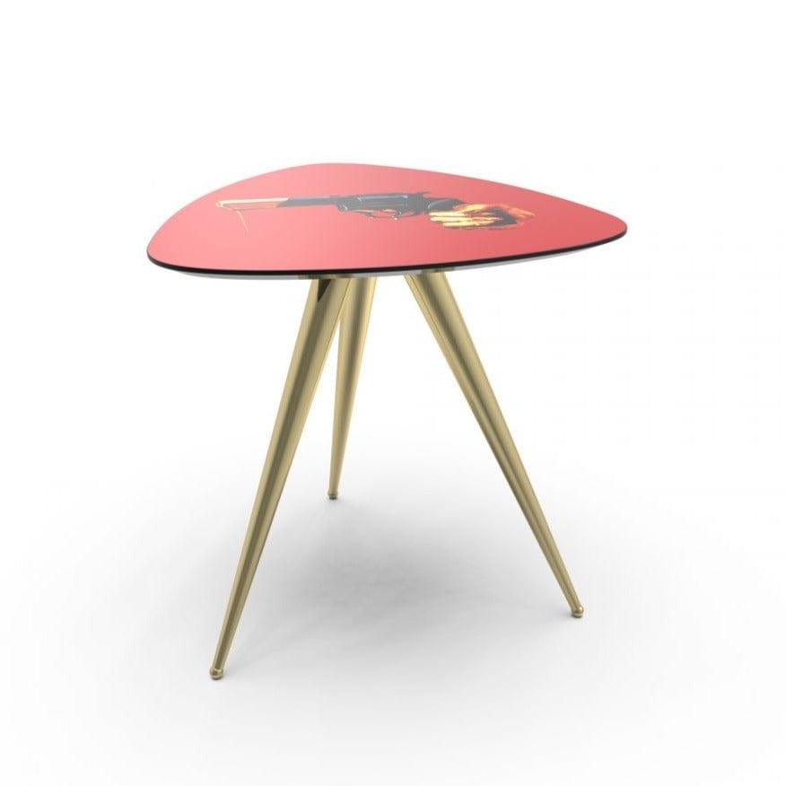 Stolik REVOLVER czerwony Seletti Eye on Design