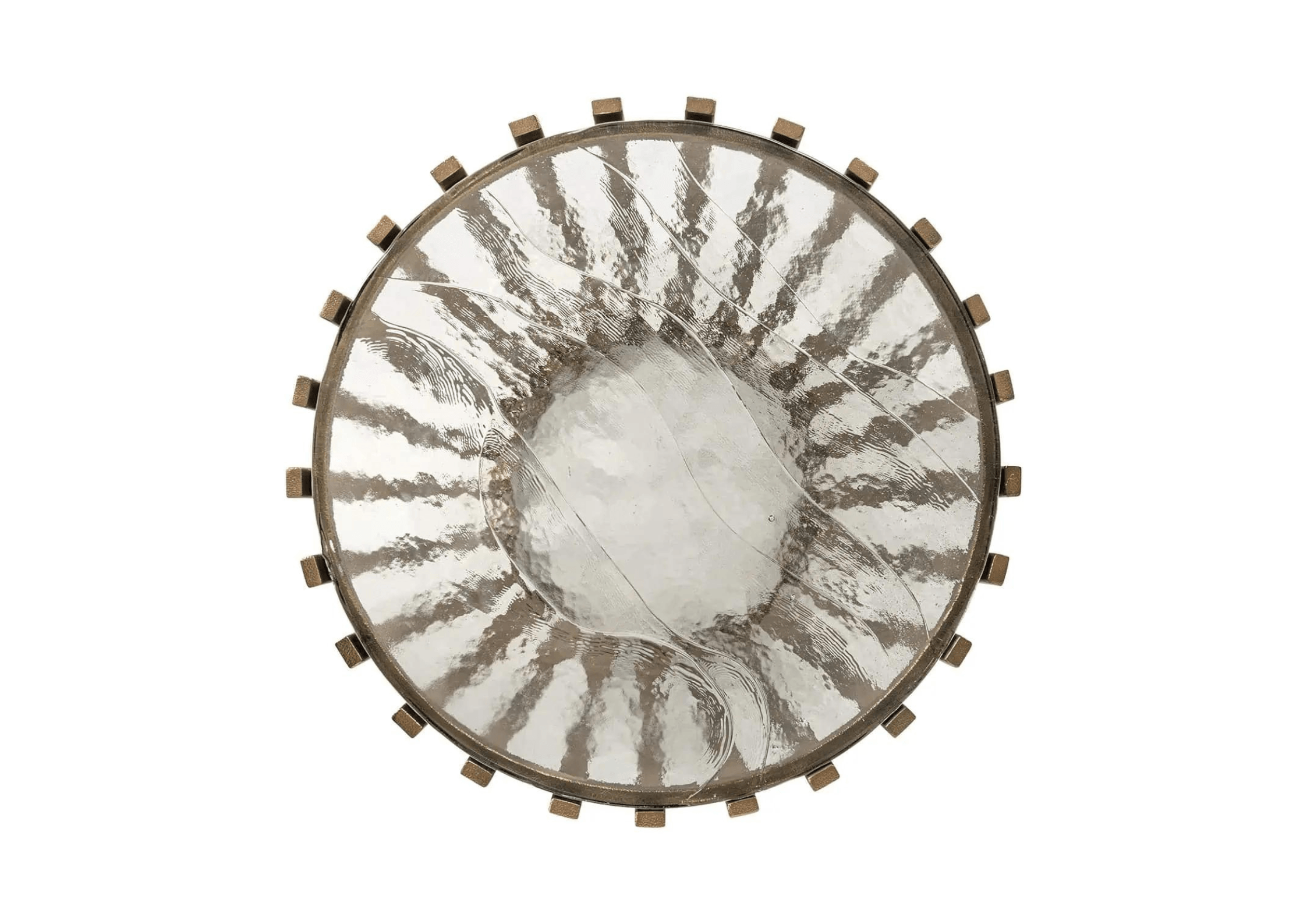 Stolik VOLANTE mosiężny Richmond Interiors Eye on Design