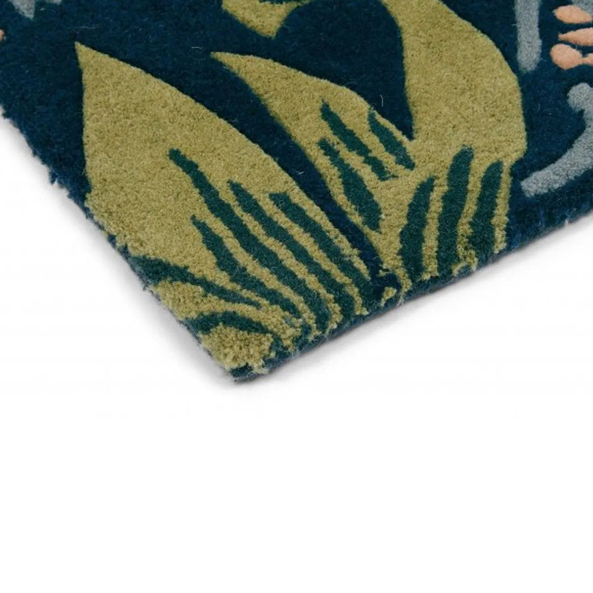 Strawberry Thief Indigo Blue-Green rug