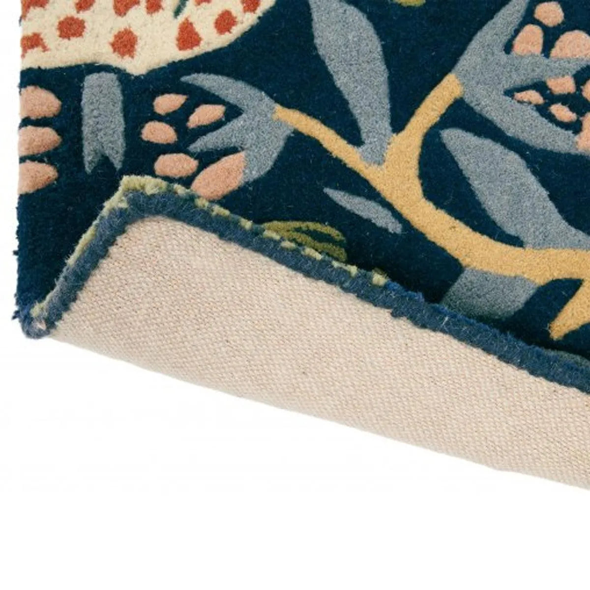 Strawberry Thief Indigo Blue-Green rug