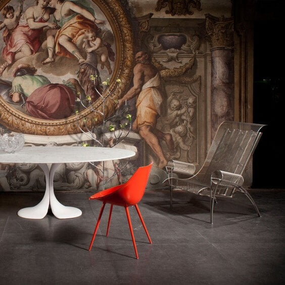 Suki armchair stainless steel