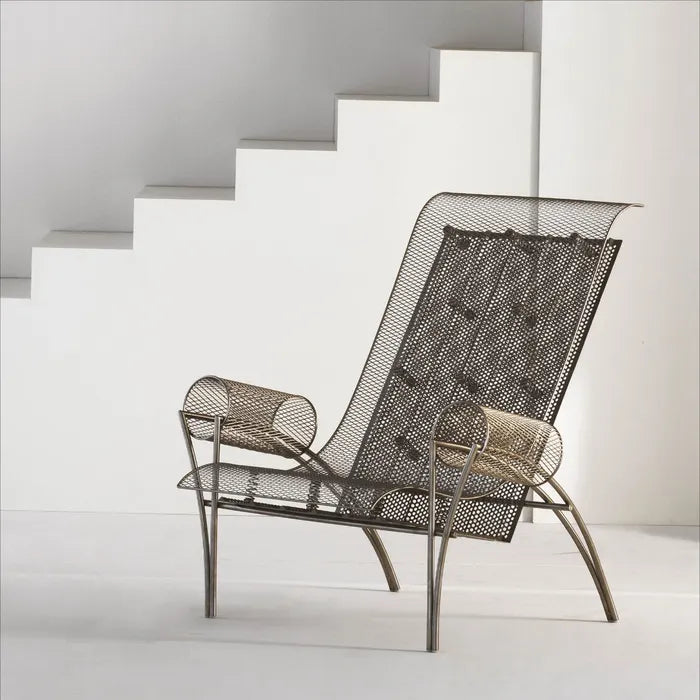 Suki armchair stainless steel