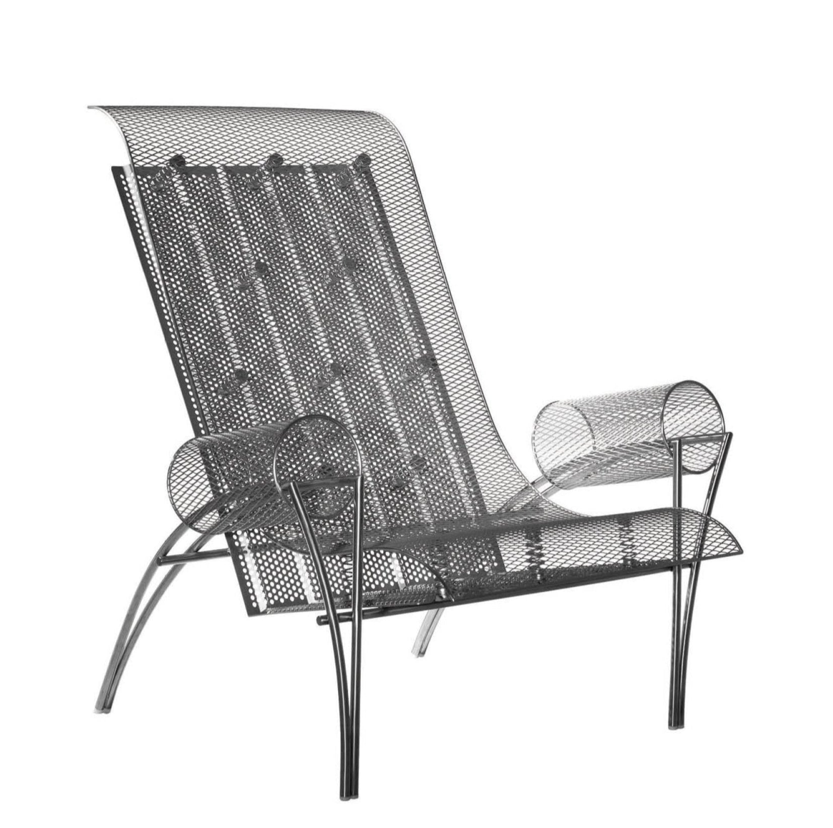 Suki armchair stainless steel
