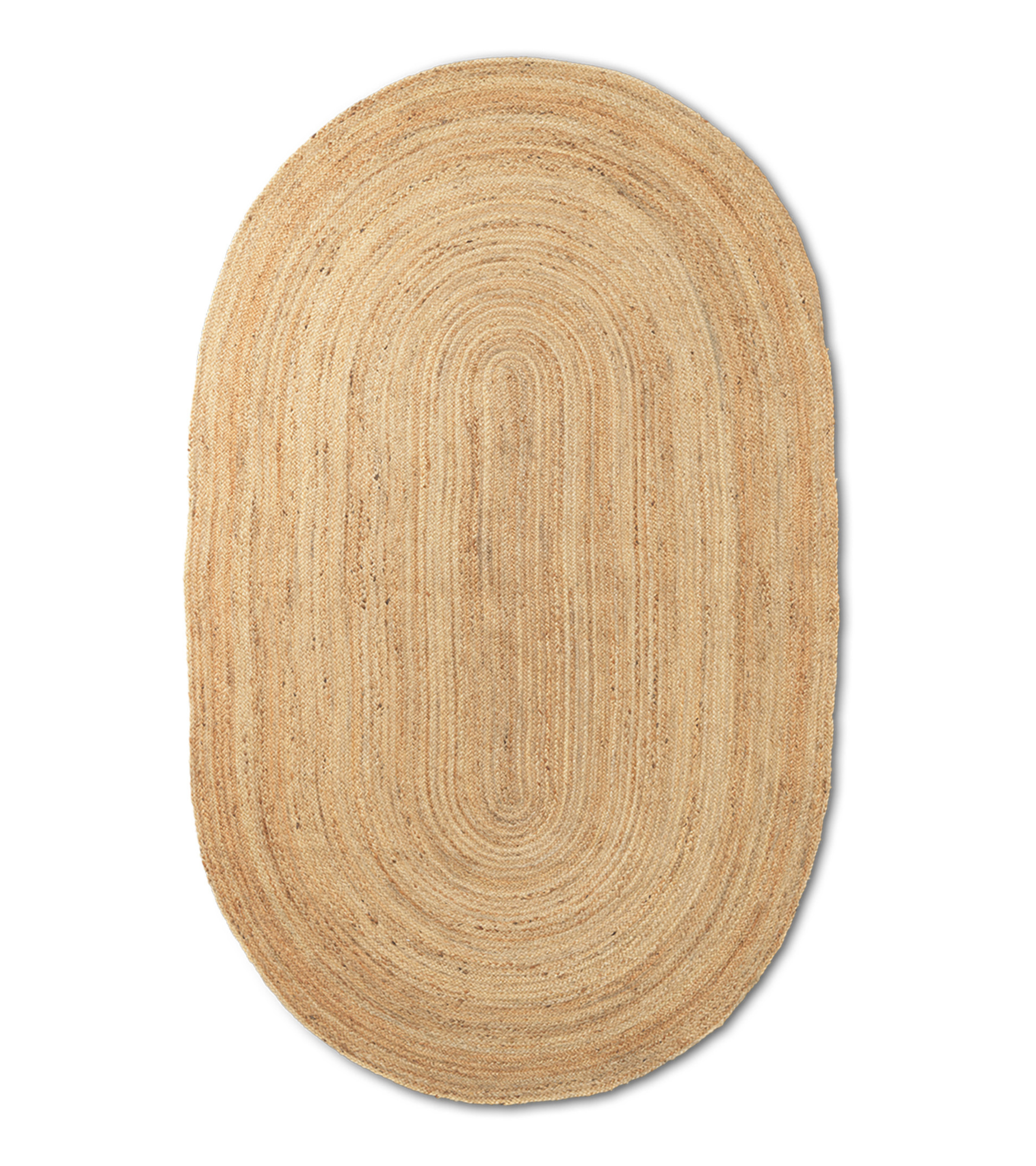 ETERNAL jute oval rug