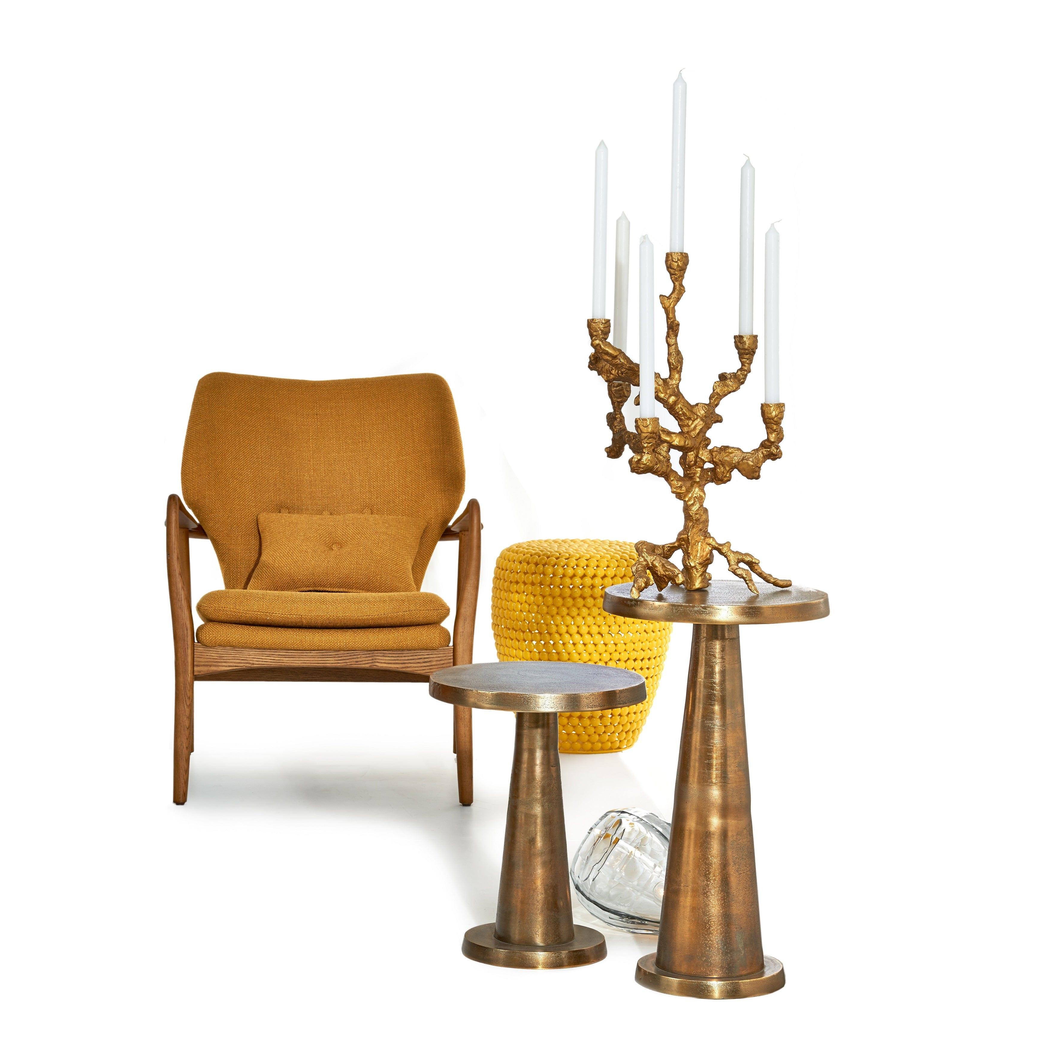 Świecznik APPLE TREE złoty Pols Potten Eye on Design